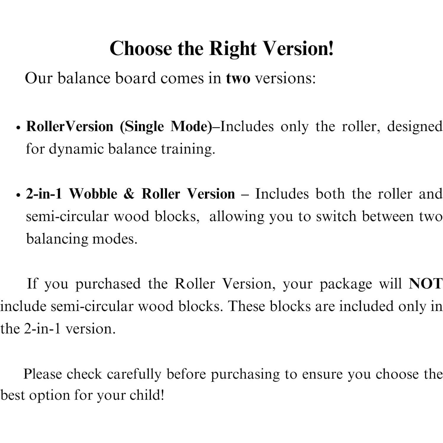 Tabla de Equilibrio Sportneer para Niños de Madera 50x21.6cm