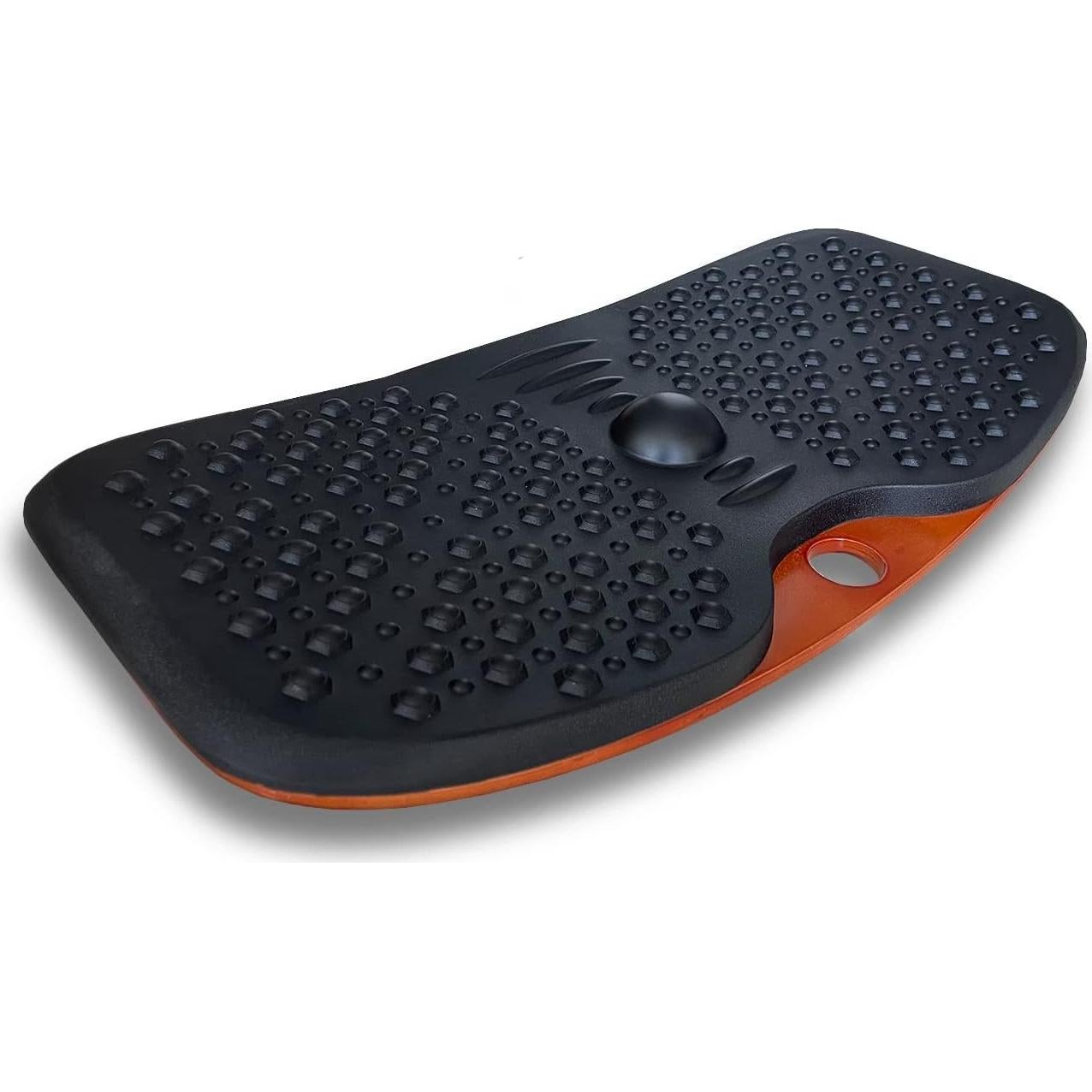 Alfombrilla de Confort Zealtop para Escritorio de Pie - Negro/Naranja