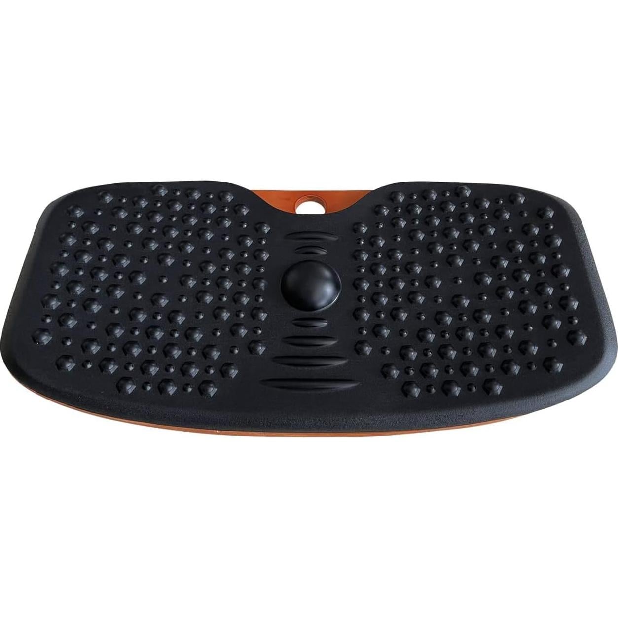 Alfombrilla de Confort Zealtop para Escritorio de Pie - Negro/Naranja