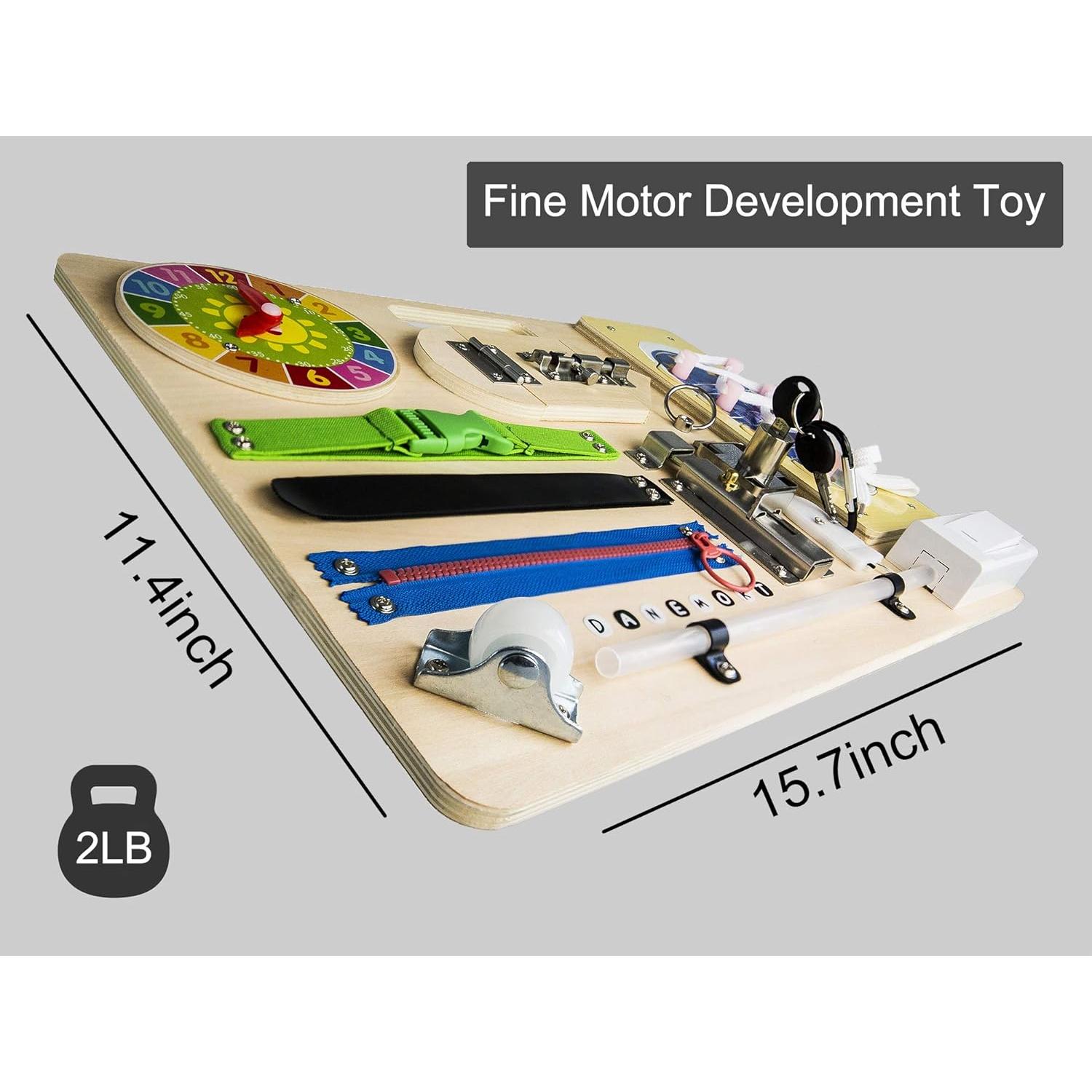 Tablero Ocupado Montessori Danemort 40x29 cm Juguete Educativo