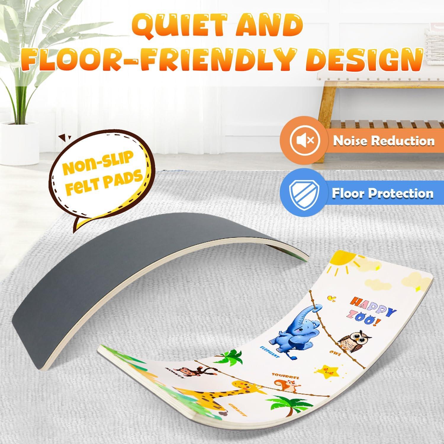 Tabla de Equilibrio Ansee 88x29.5 cm para Niños y Adultos