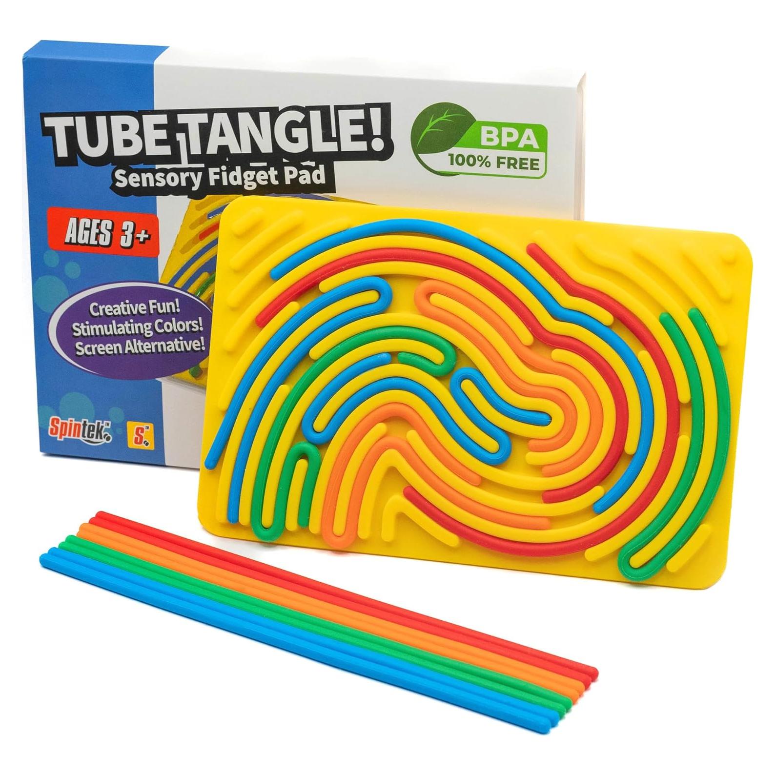 Fidget Pad Spintek Toys - Tablero Sensorial Antiestrés 17.8x12.7cm