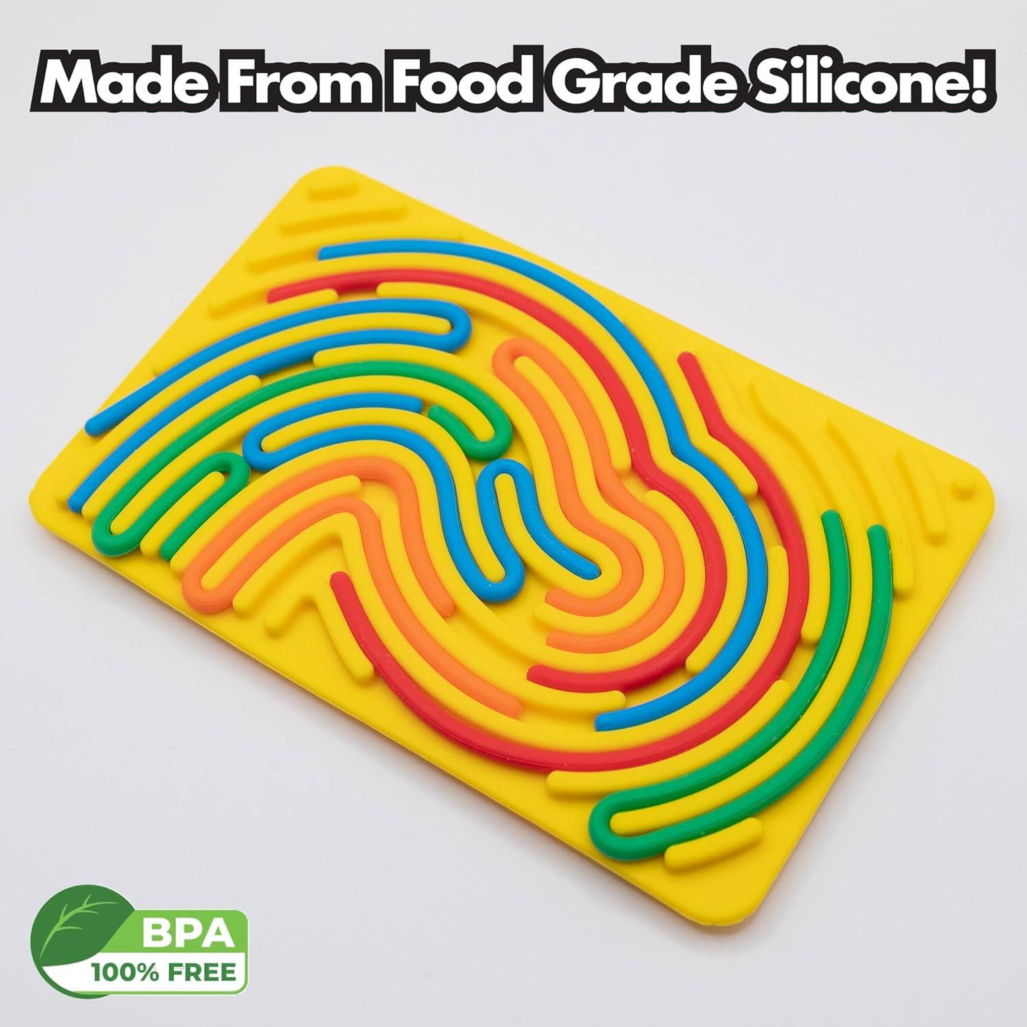 Fidget Pad Spintek Toys - Tablero Sensorial Antiestrés 17.8x12.7cm