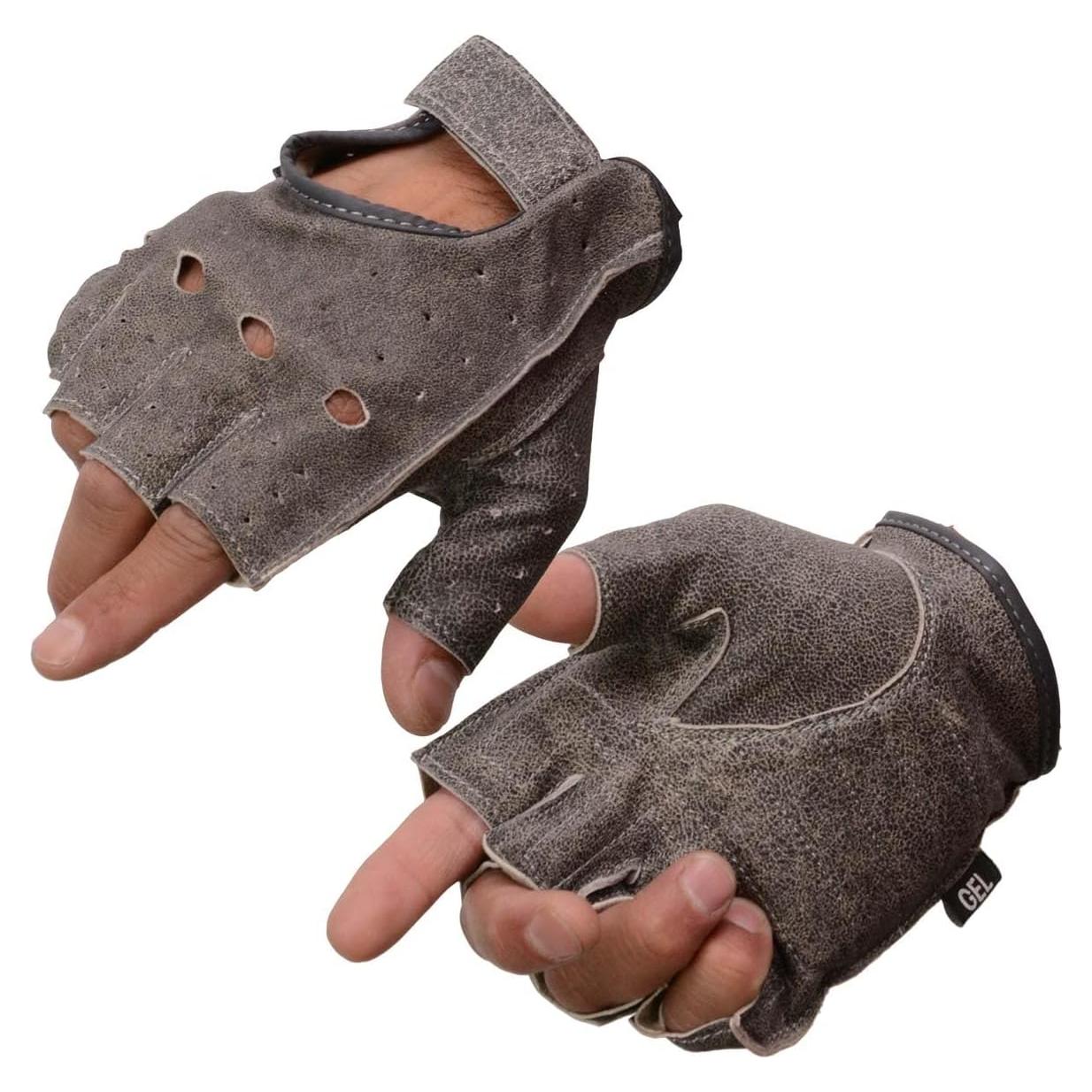 Guantes de Moto Milwaukee Leather MG7557 con Palma de Gel