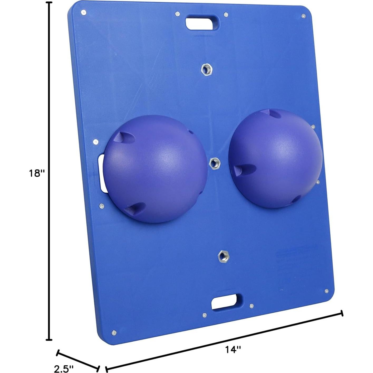 Tabla de Equilibrio CanDo 38.1x45.7 cm Azul Antideslizante