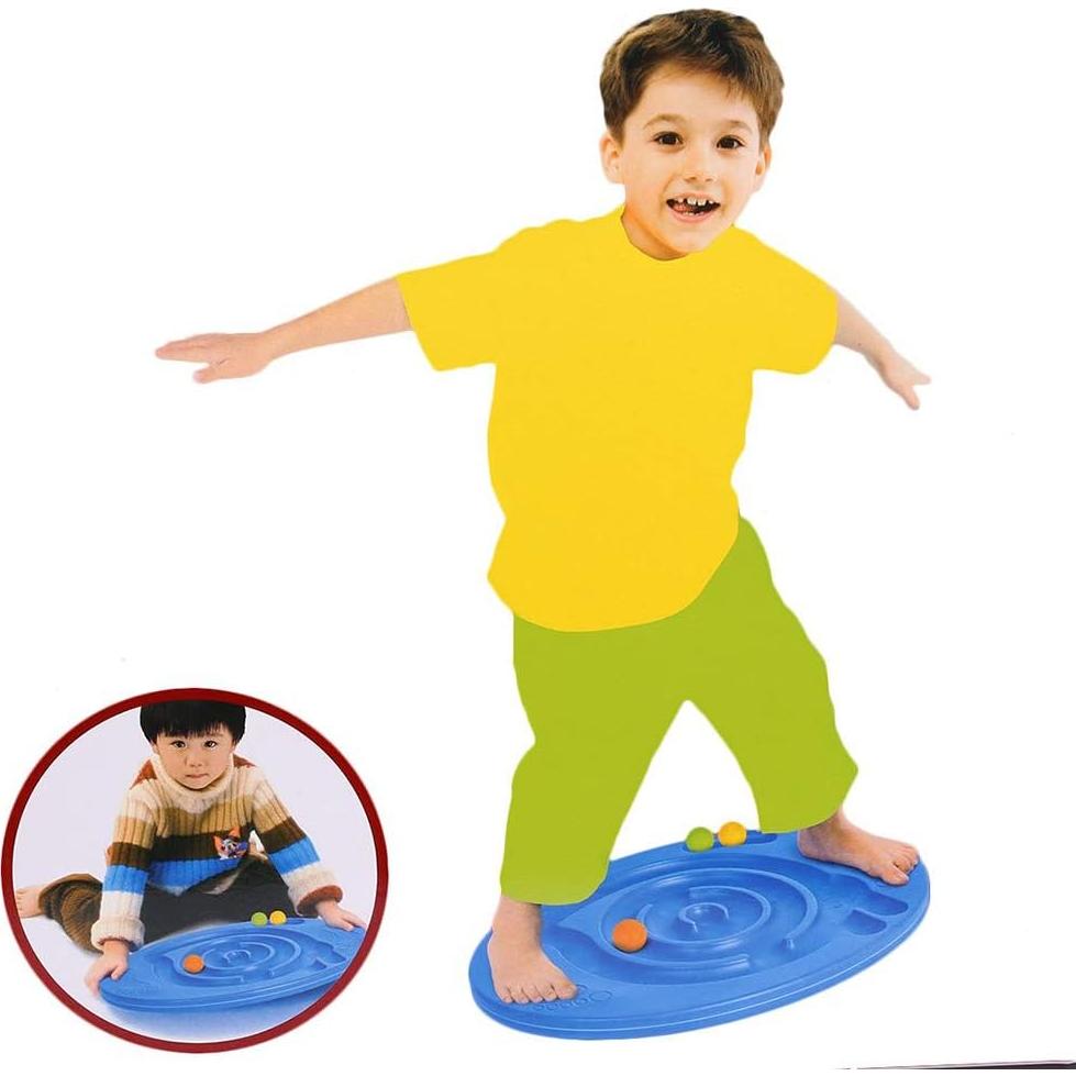Tabla de Equilibrio Laberinto BOLLAER para Niños 53x40cm