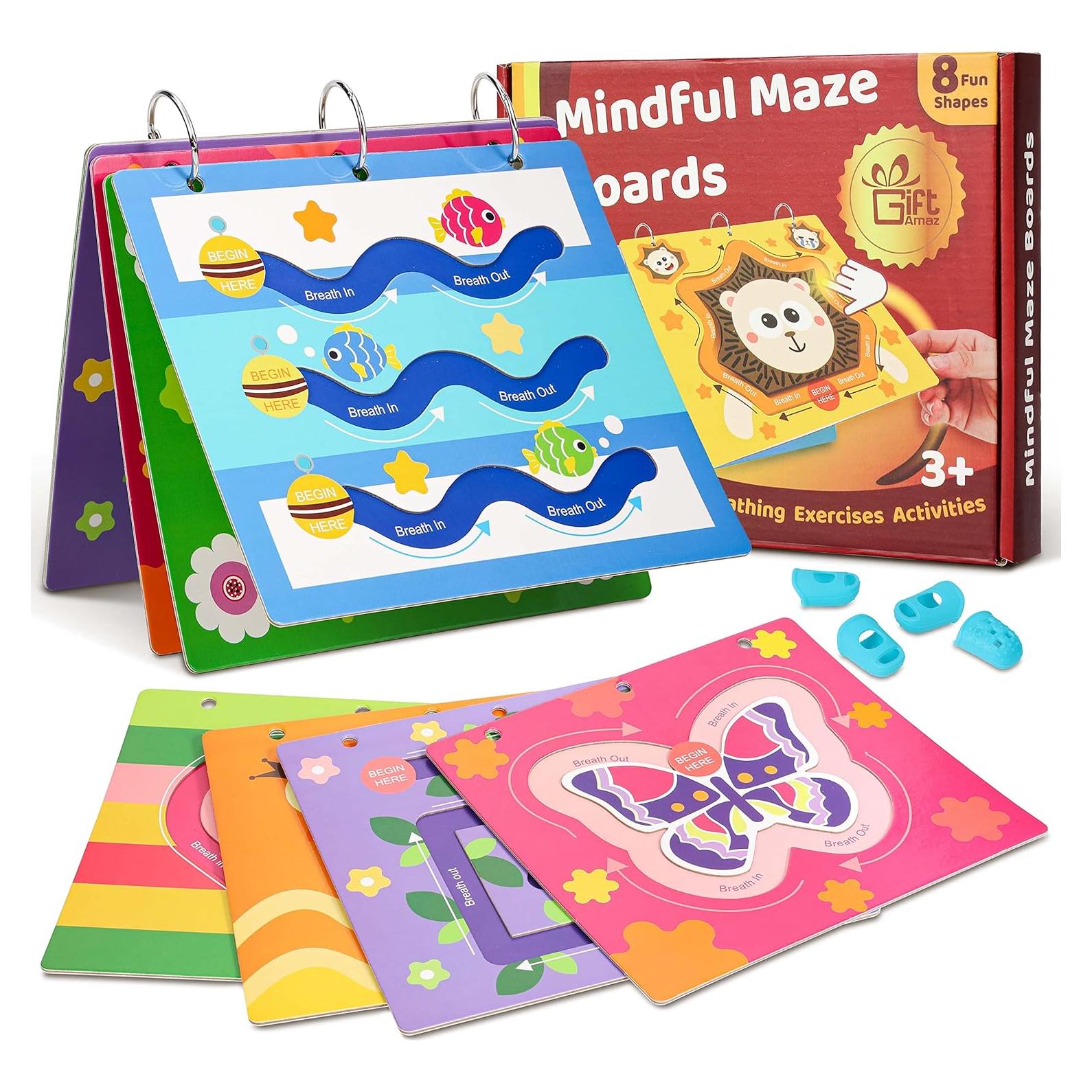 Tableros de Laberinto Consciente GiftAmaz - Juguetes Calmantes 3+