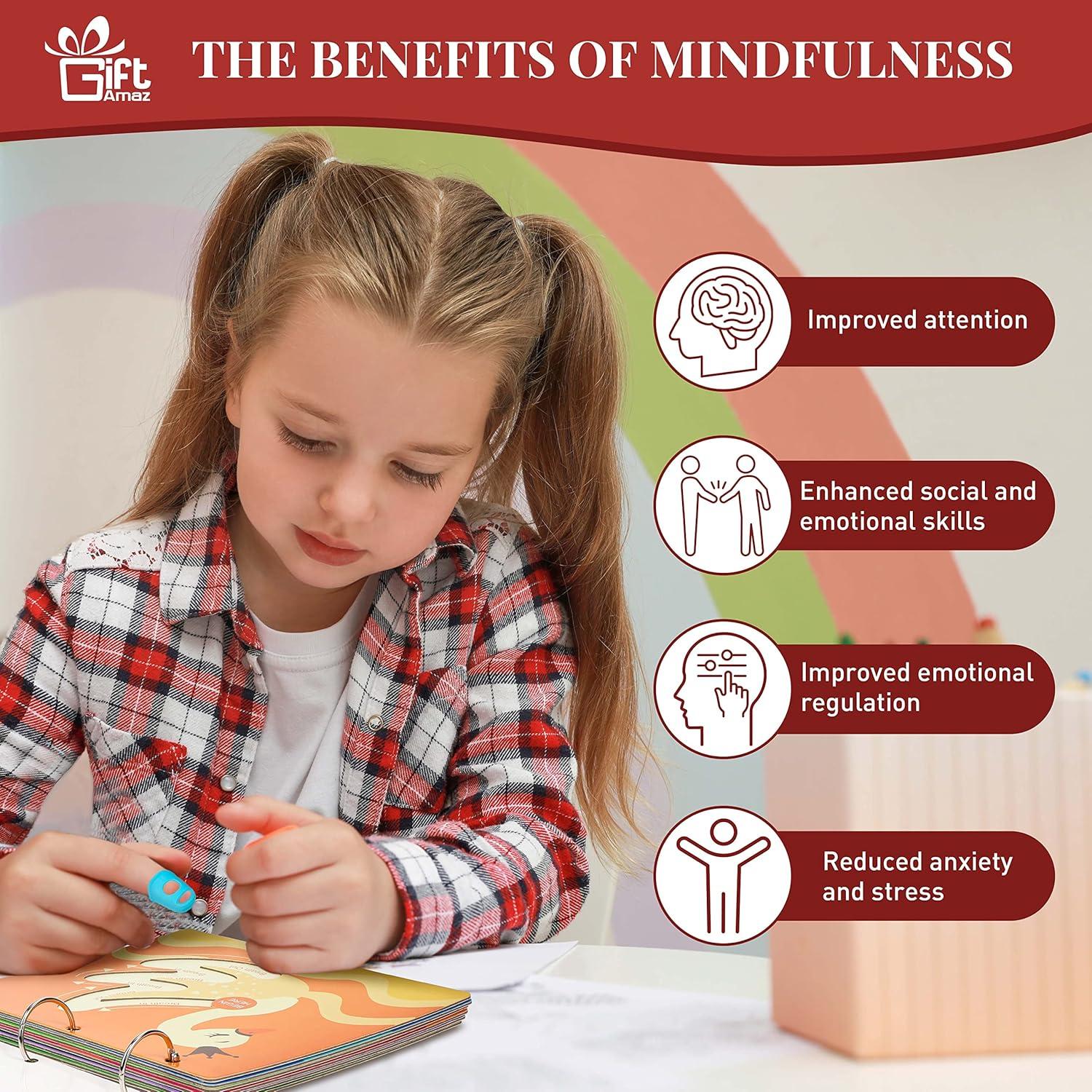 Tableros de Laberinto Consciente GiftAmaz - Juguetes Calmantes 3+