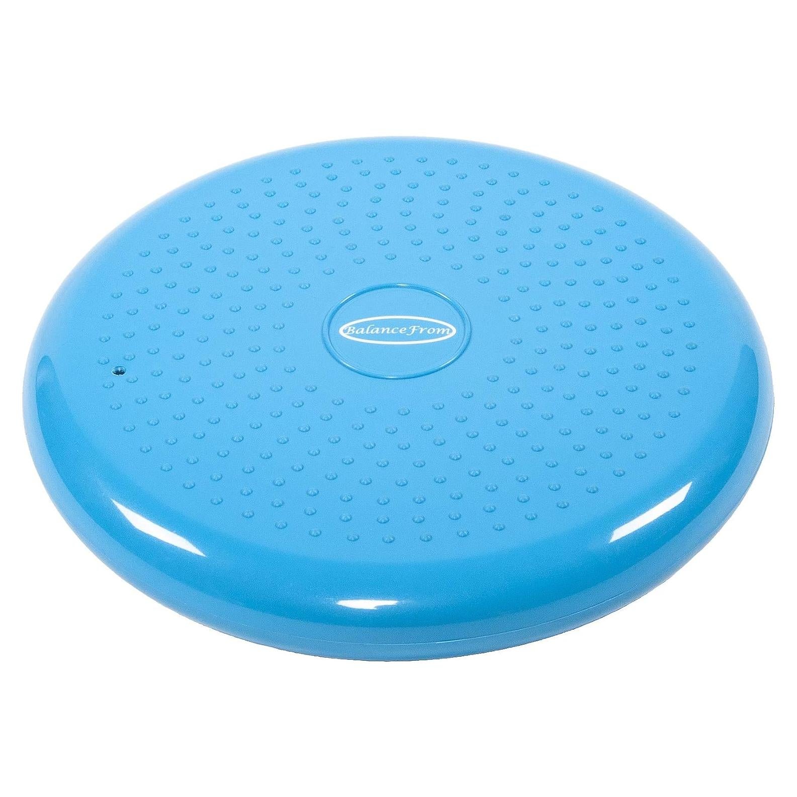 Disco de Equilibrio Fitvids 33 cm con Bomba Manual Azul