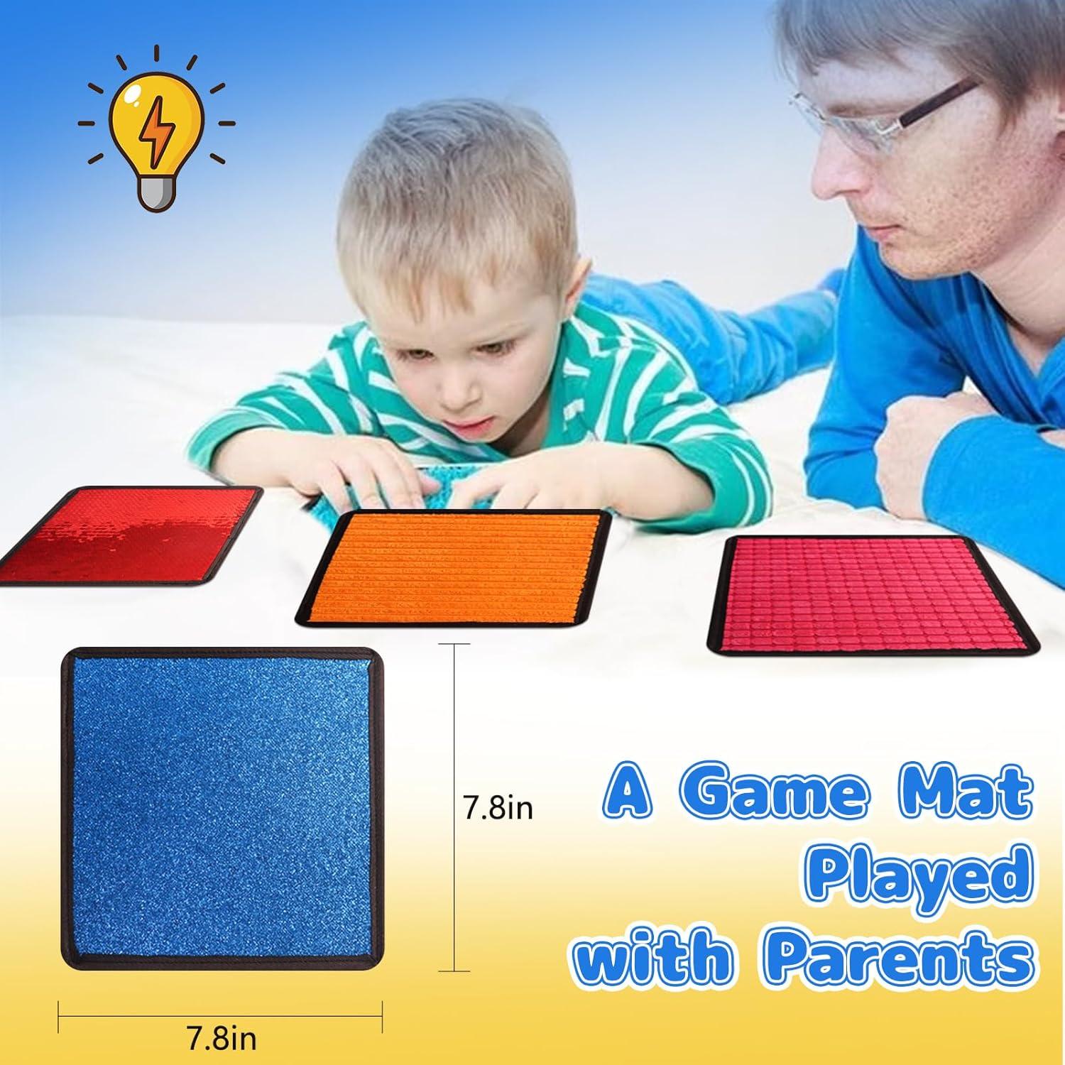 Mats Sensoriales VIESMUMU 16 PCS para Niños Autistas