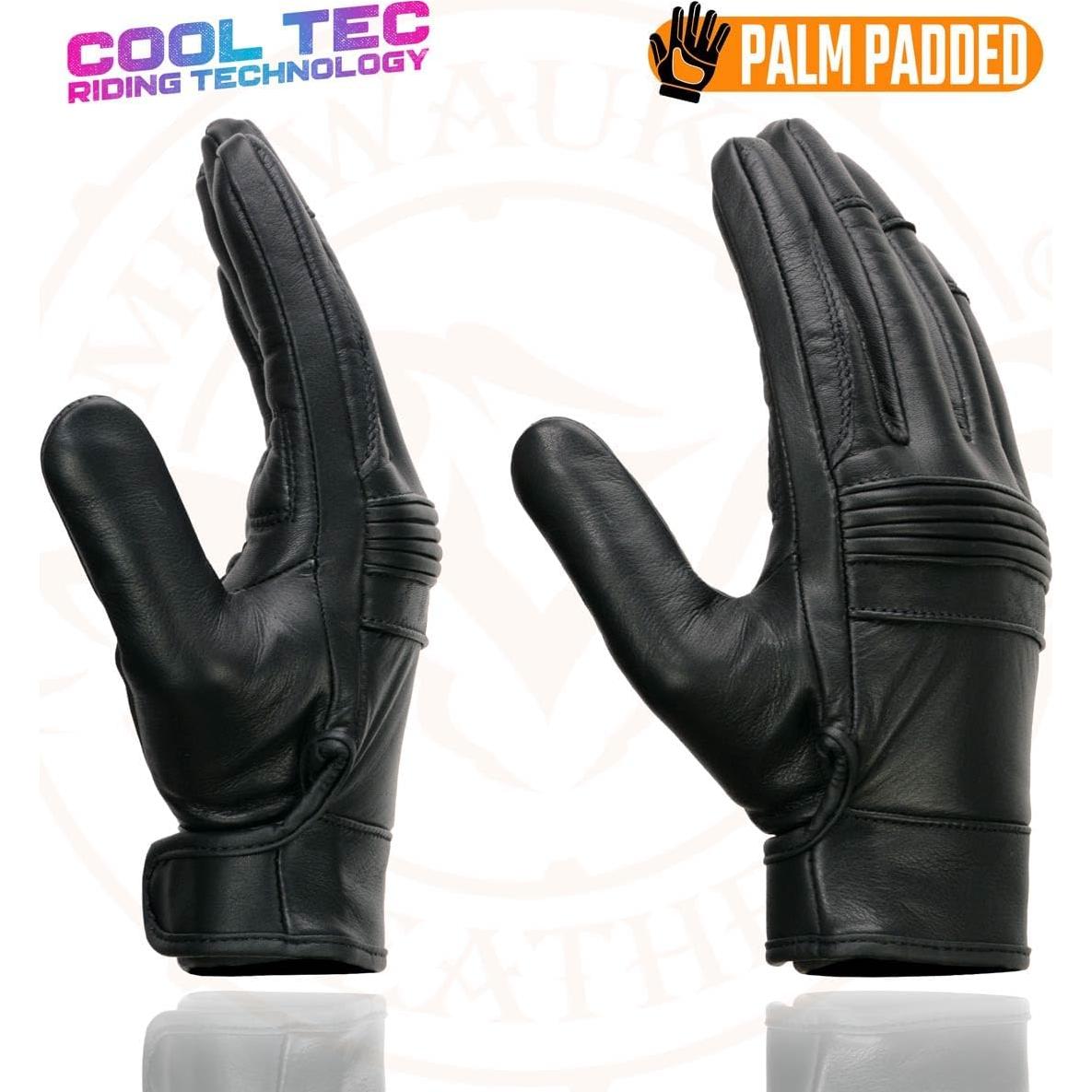 Guantes de motocicleta Milwaukee Leather MG7536 Cool-Tec Mediano