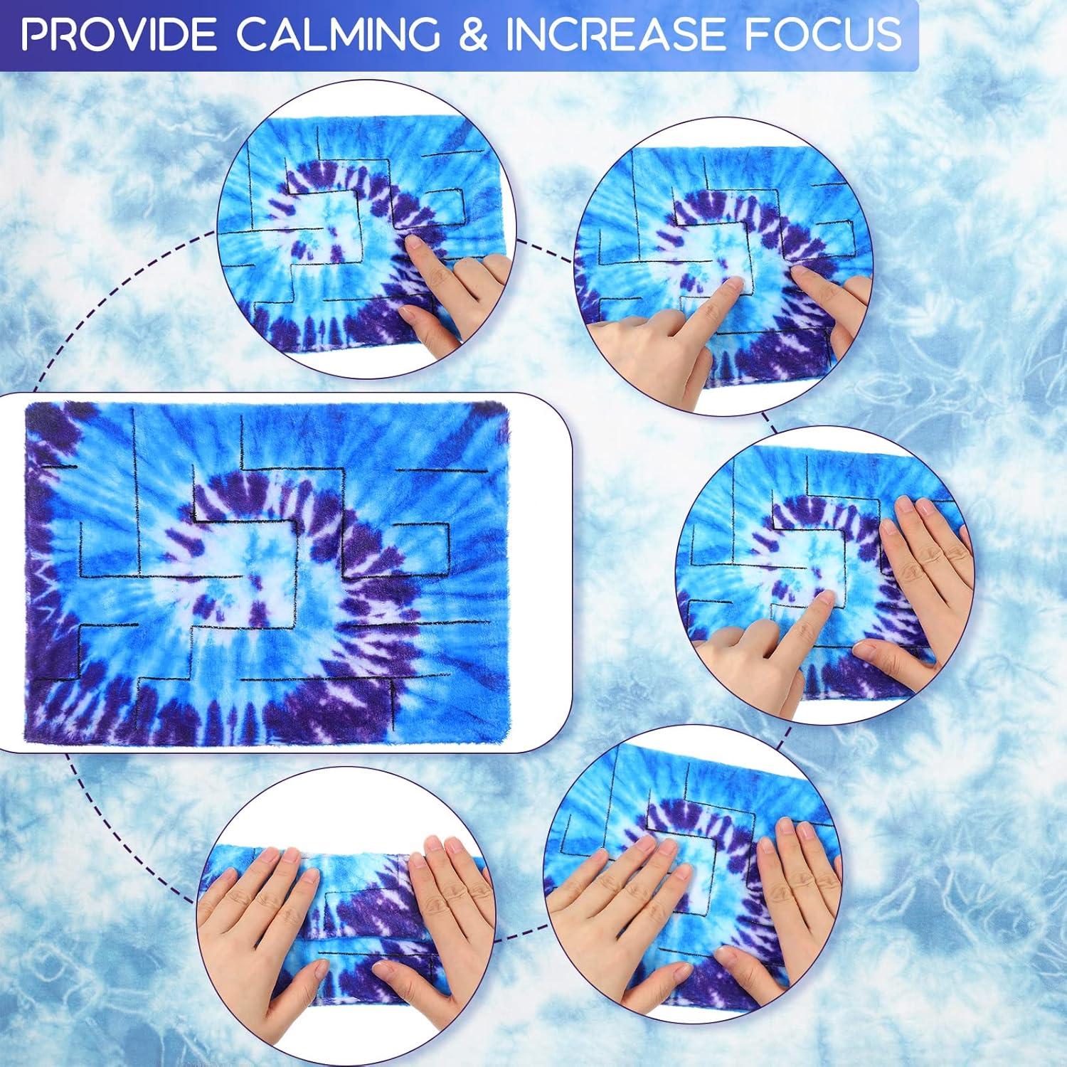 Alfombra Sensorial Antiestrés Youyole Laberinto 22x16 cm