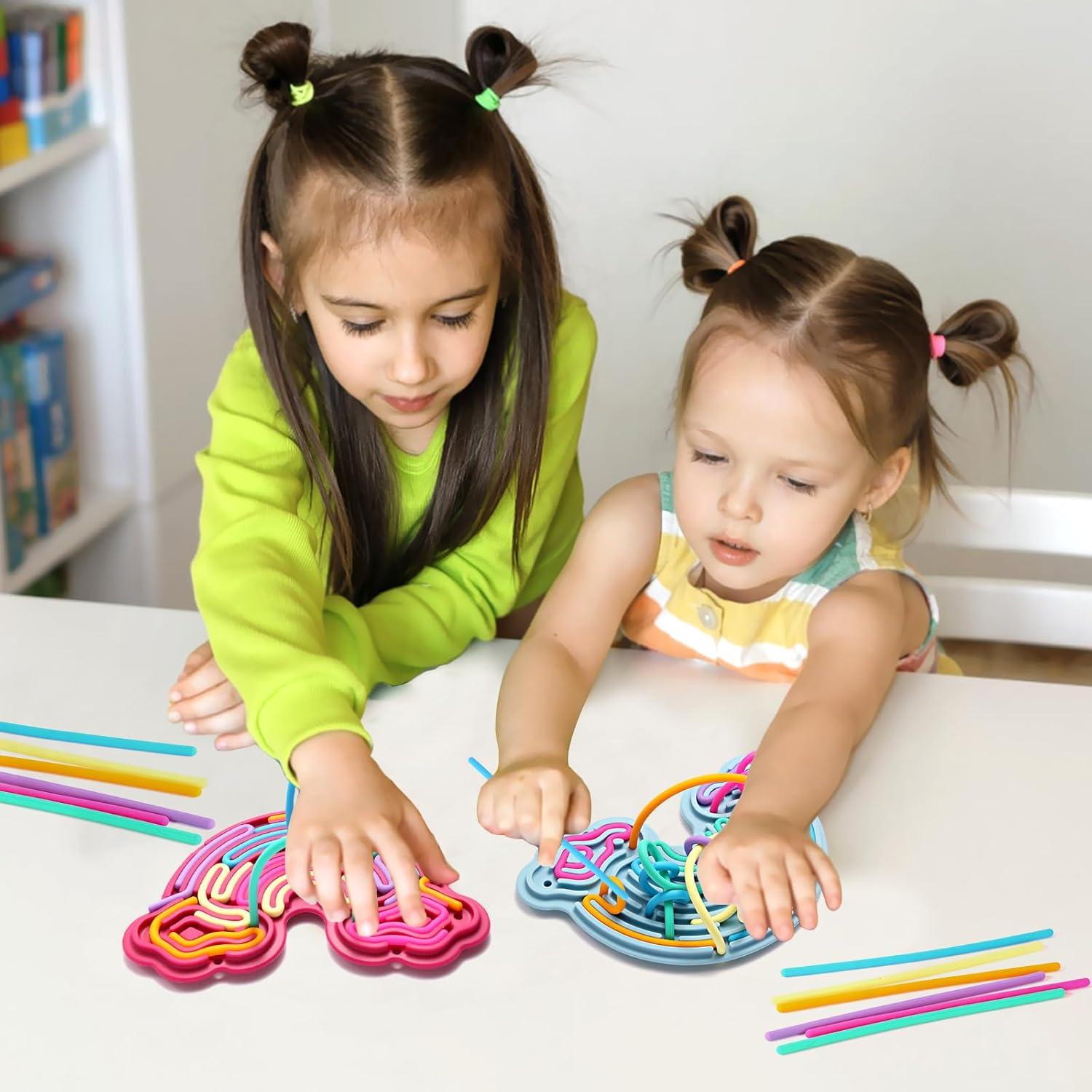 Tableros de Actividad Sensorial FIIOEOY Doble Cara 2 Piezas