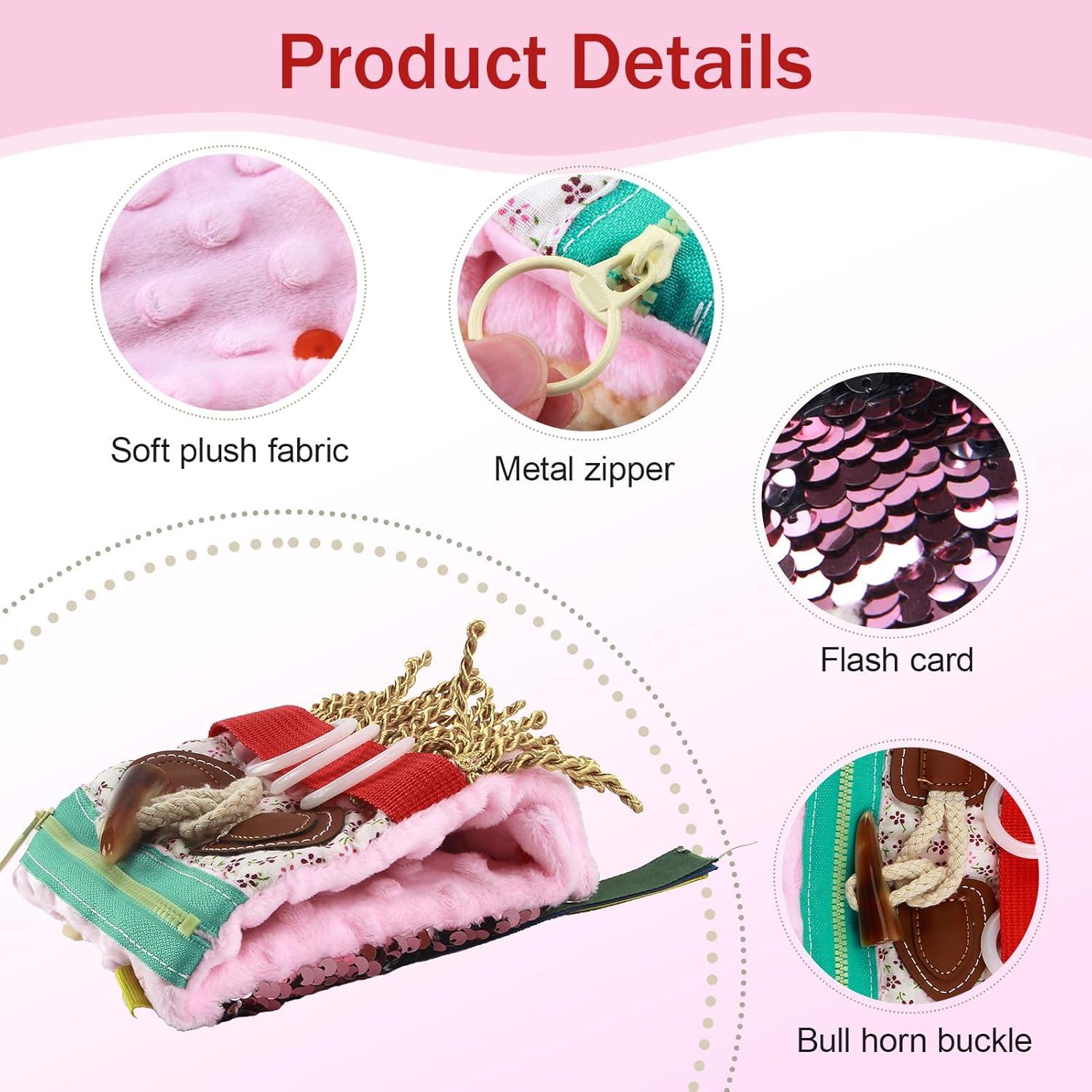 Manta Sensorial para Demencia HNYG 14x31 cm Alivio Ansiedad