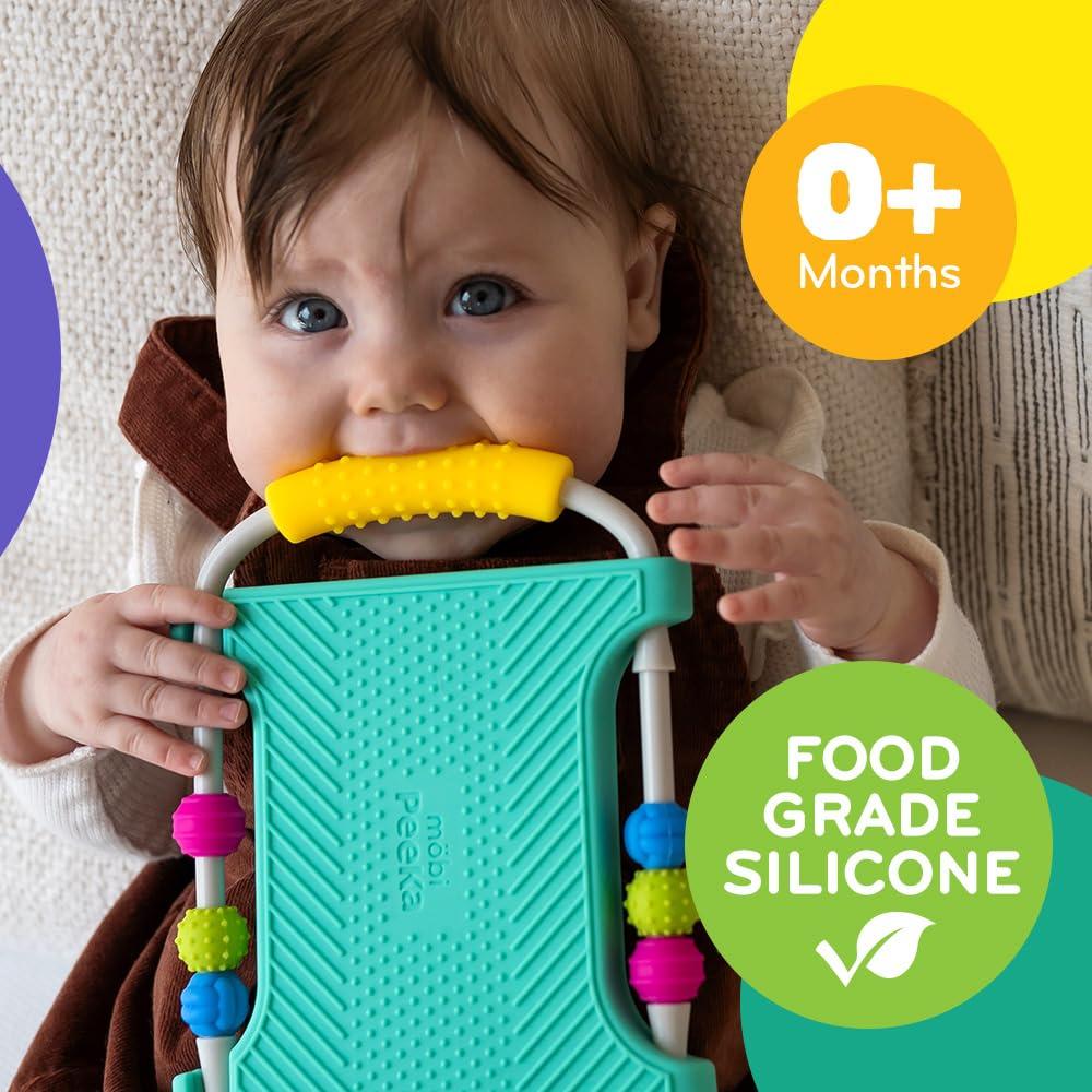 Espejo de Actividad Mobi Peeka - Juguete Montessori Silicona