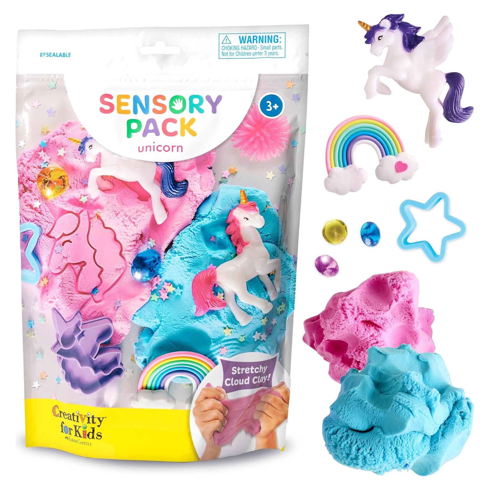 Paquete Sensorial Unicornio Creatividad para Niños 3-4 Años