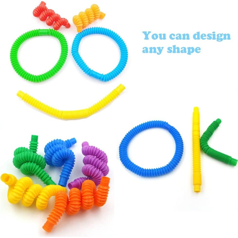 Set 32 Tubos Pop Rifang Juguetes Sensoriales Alivio Estrés