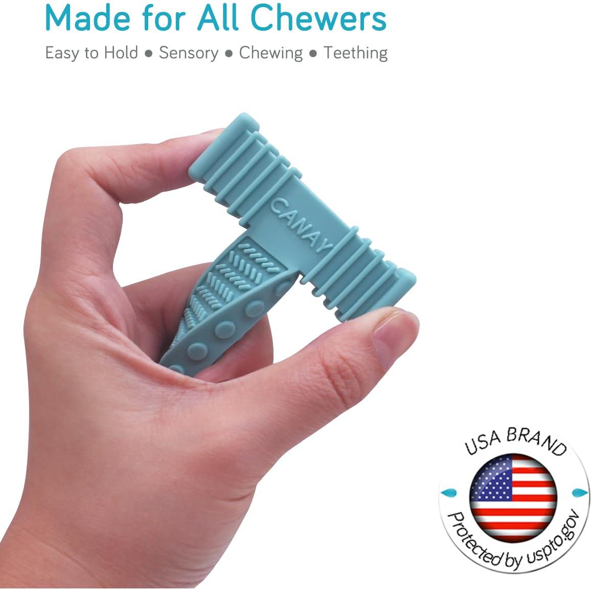 Juguetes Masticables Sensoriales Xtra Tough 2Pack - Silicona BPA Free