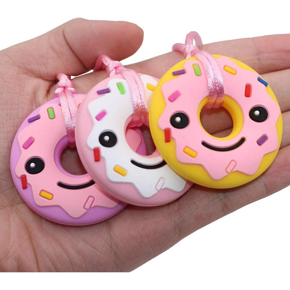 Collar Masticable Sensorial KongNai para Adolescentes - Silicona 3 Unidades