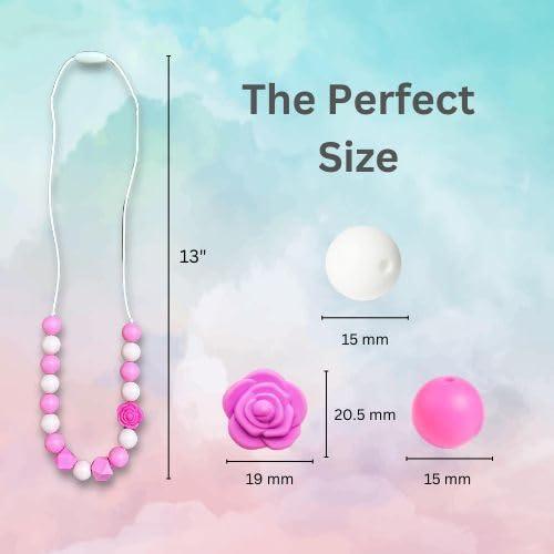 Collares Sensoriales para Niños - 2 Piezas Silicona Ajustable