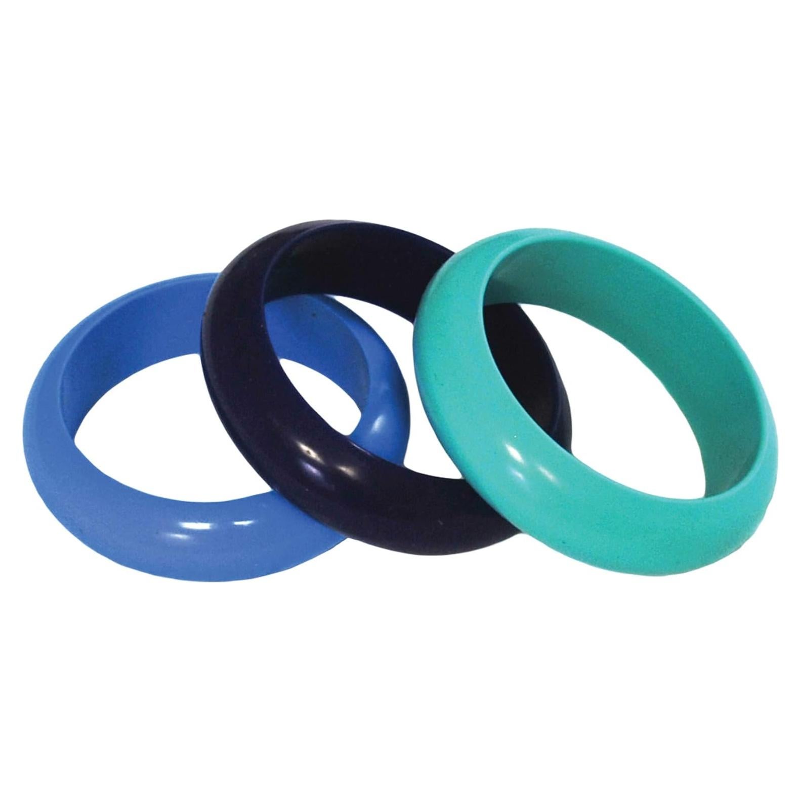 Conjunto de Pulseras Masticables de Silicona para Niños - 3 Unidades