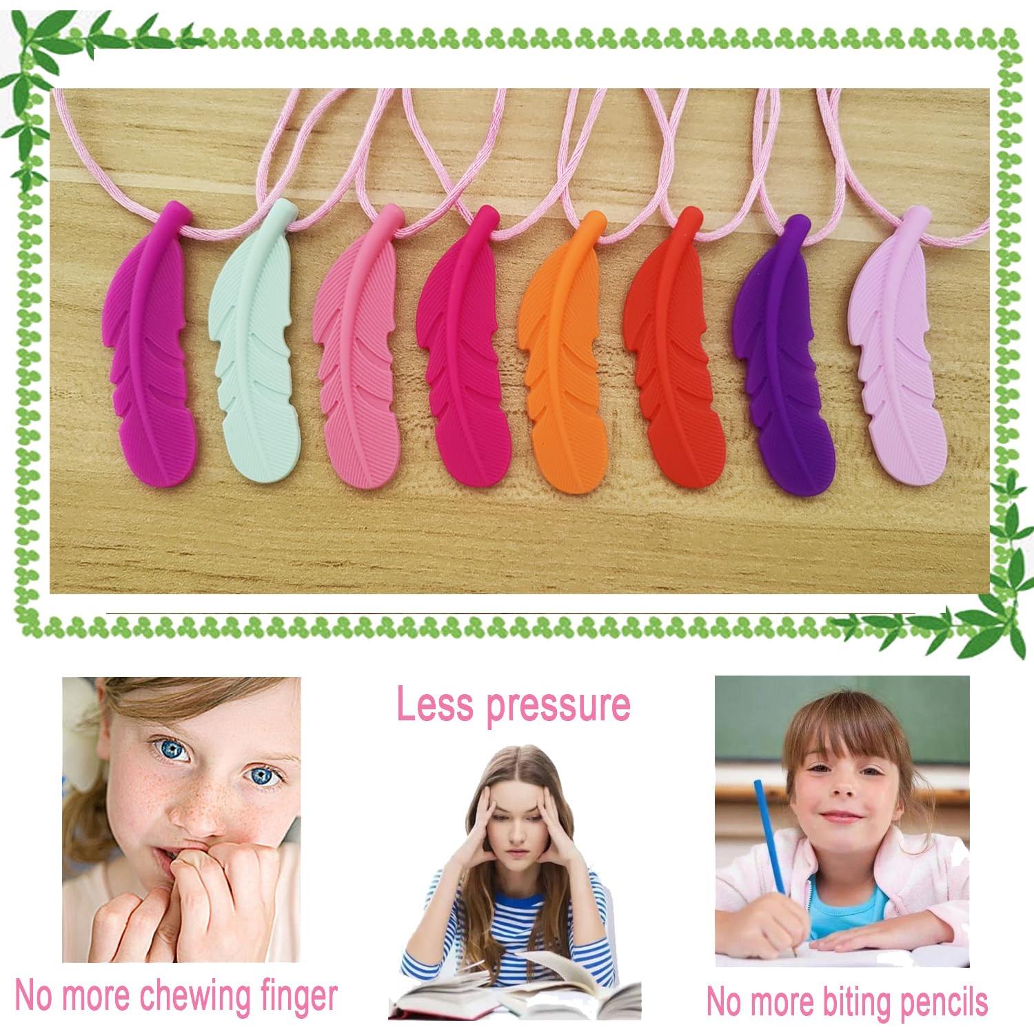 Collar Masticable Sensorial GNAWRISHING para Niños - Silicona 100% Apta
