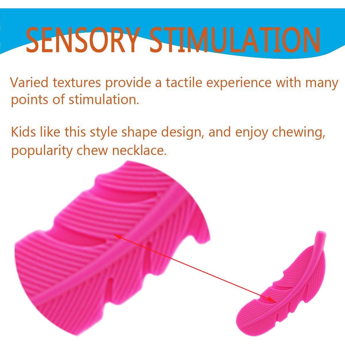 Collar Masticable Sensorial GNAWRISHING para Niños - Silicona 100% Apta