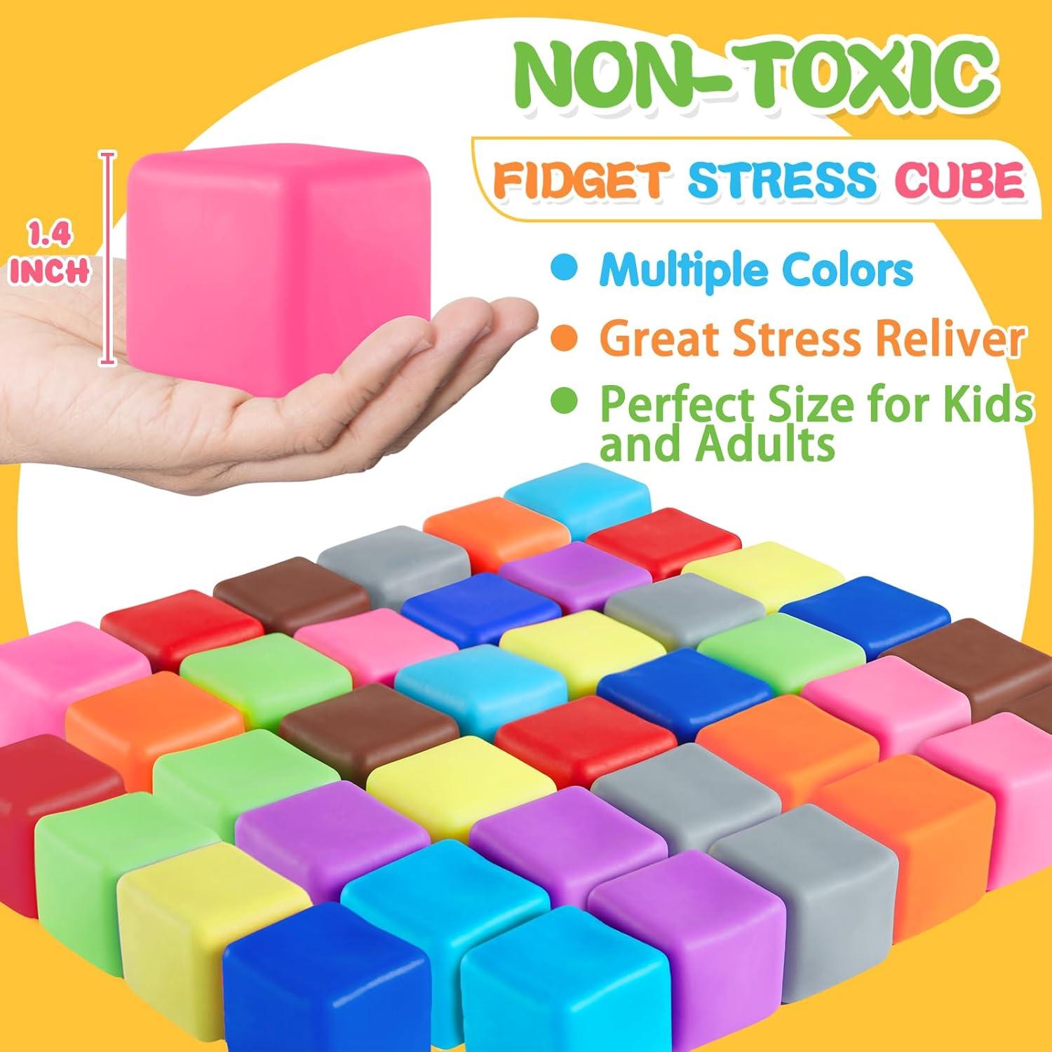 40 Pelotas Antiestrés Viroucal - Juguetes Sensoriales para Adultos