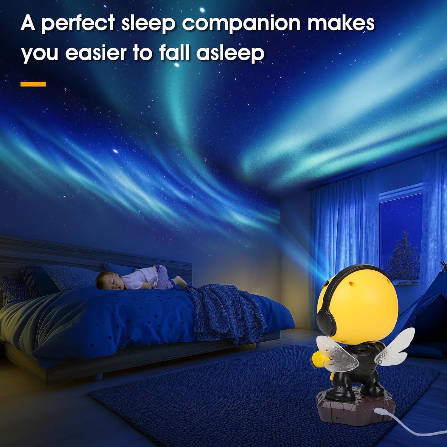 Proyector de Estrellas Deerdance con Control Remoto y 8 Modos