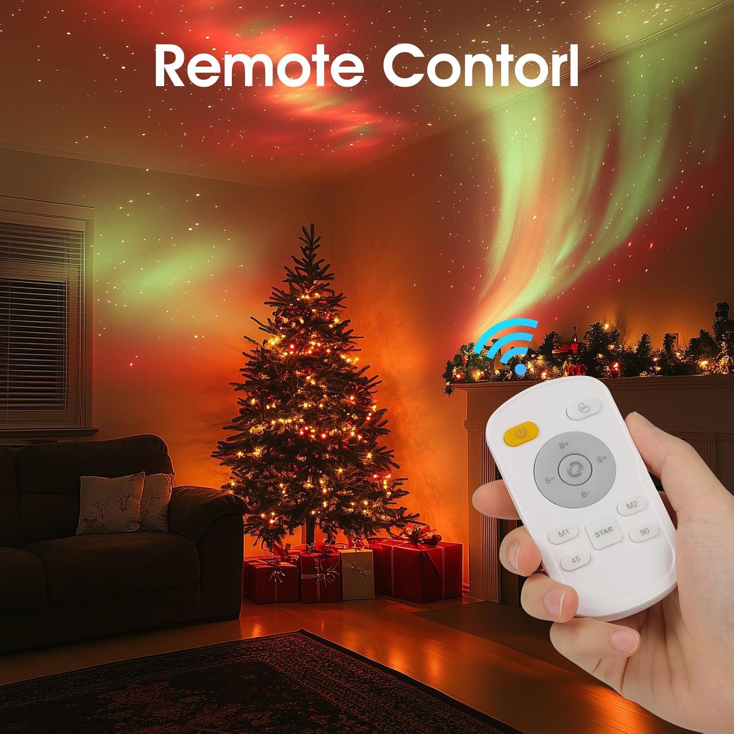 Proyector de Estrellas Deerdance con Control Remoto y 8 Modos