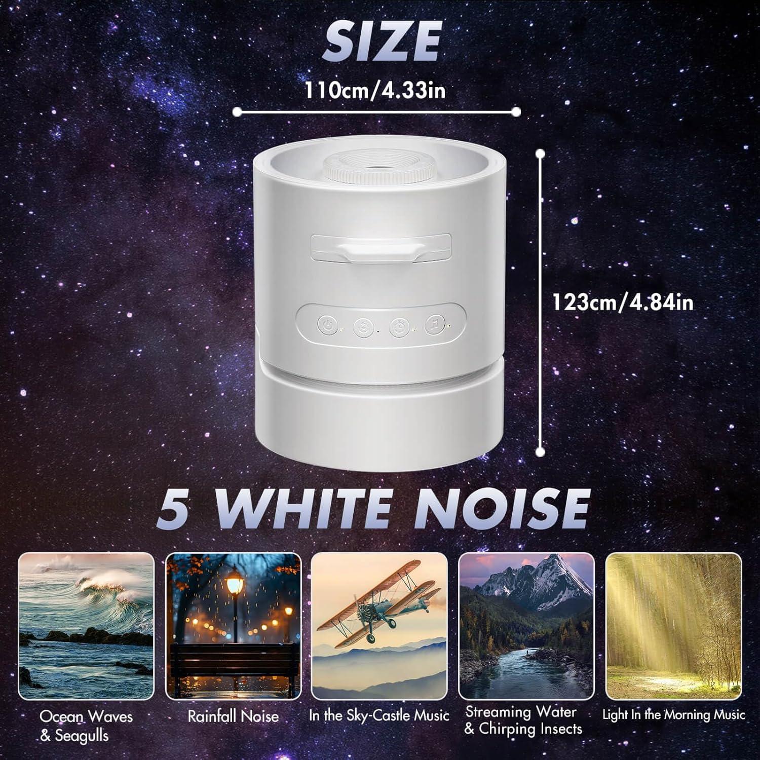 Proyector de Luz Nocturna Planetario HYAMVOR S02 con Bluetooth