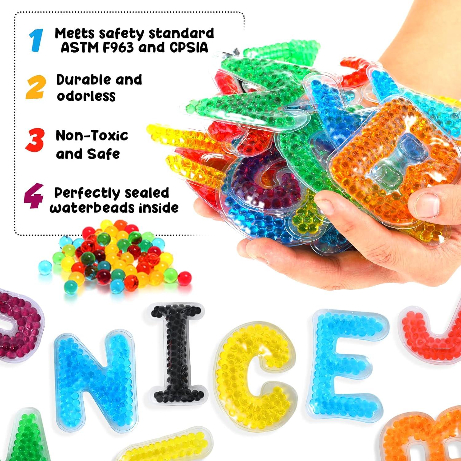 Juguetes Sensoriales Antiestrés LESONG para Autismo - 26 Letras ABC