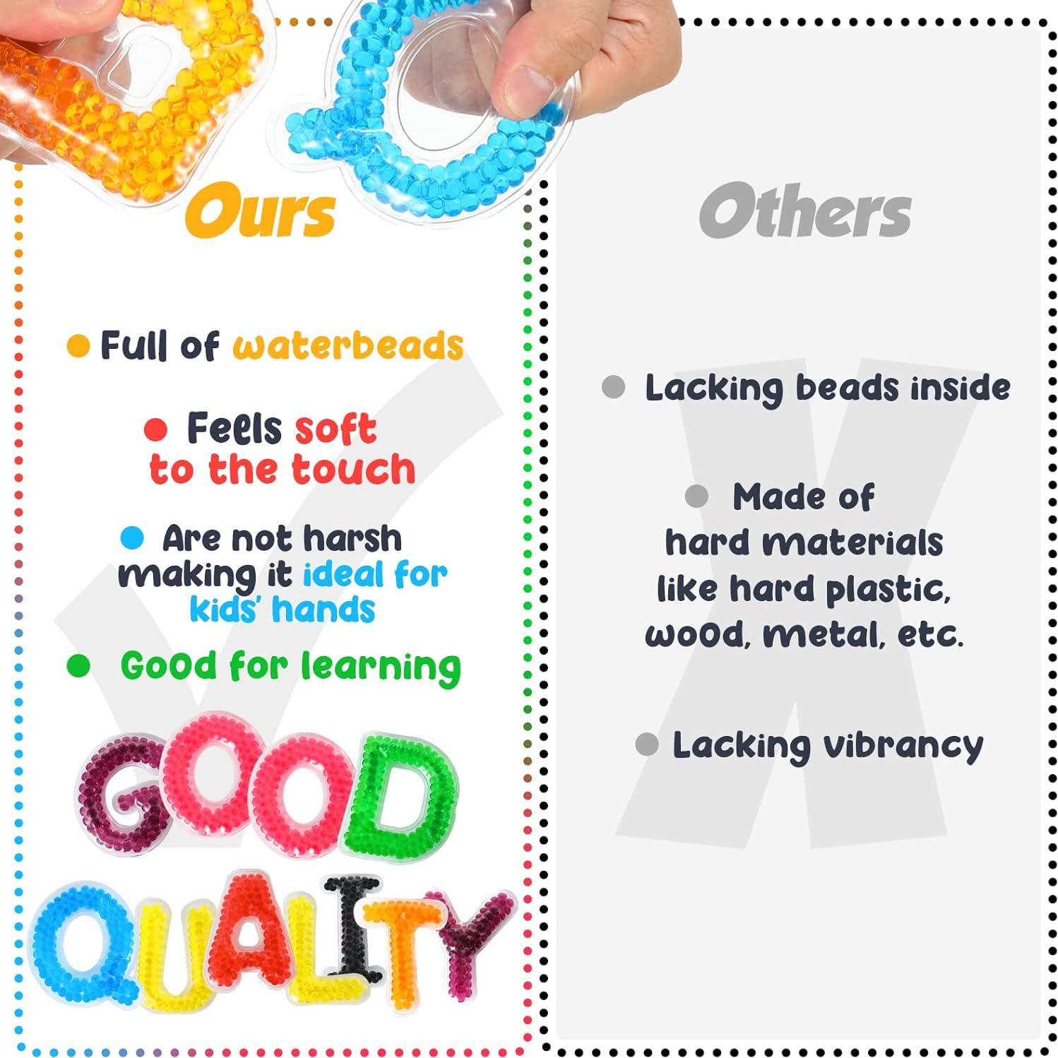 Juguetes Sensoriales Antiestrés LESONG para Autismo - 26 Letras ABC