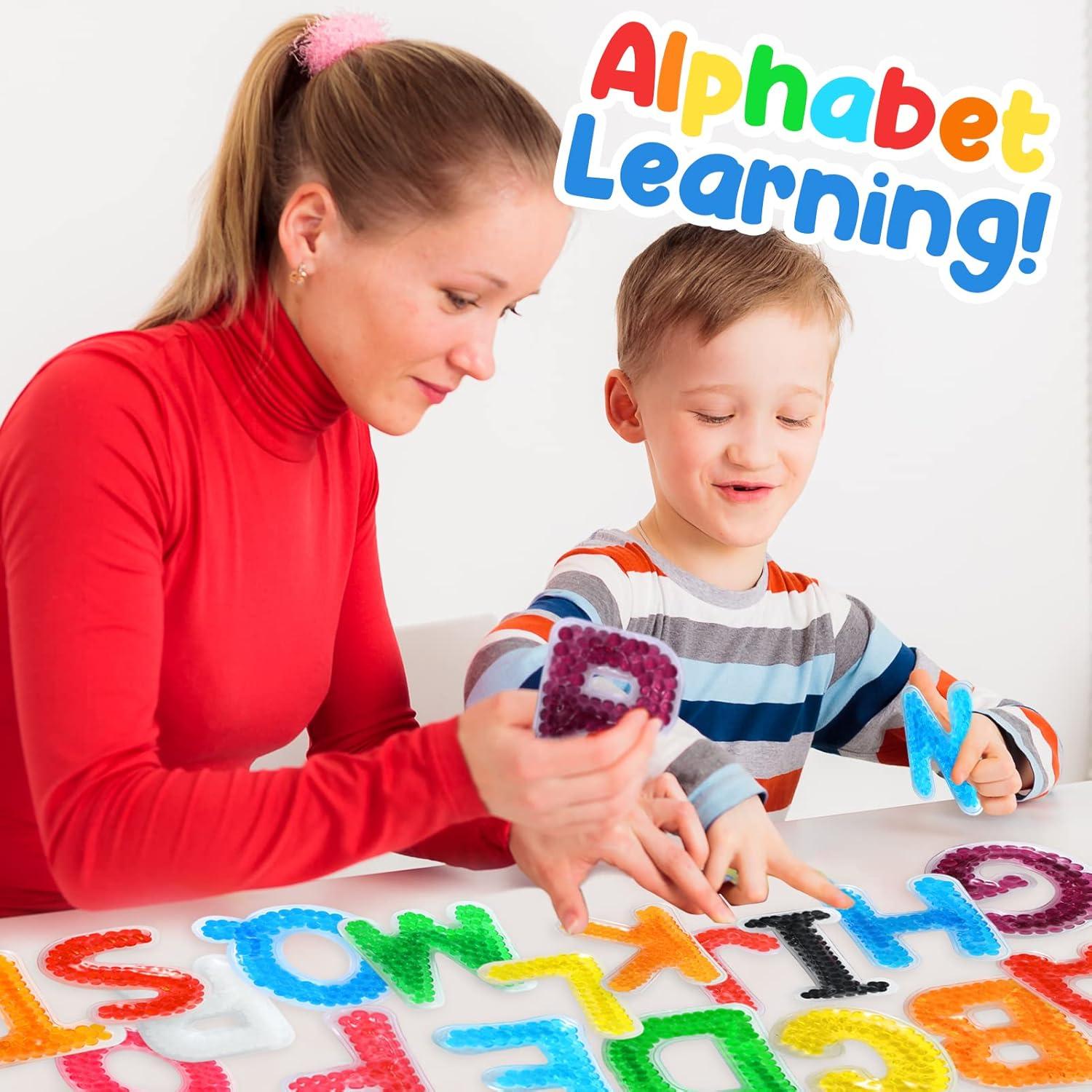 Juguetes Sensoriales Antiestrés LESONG para Autismo - 26 Letras ABC