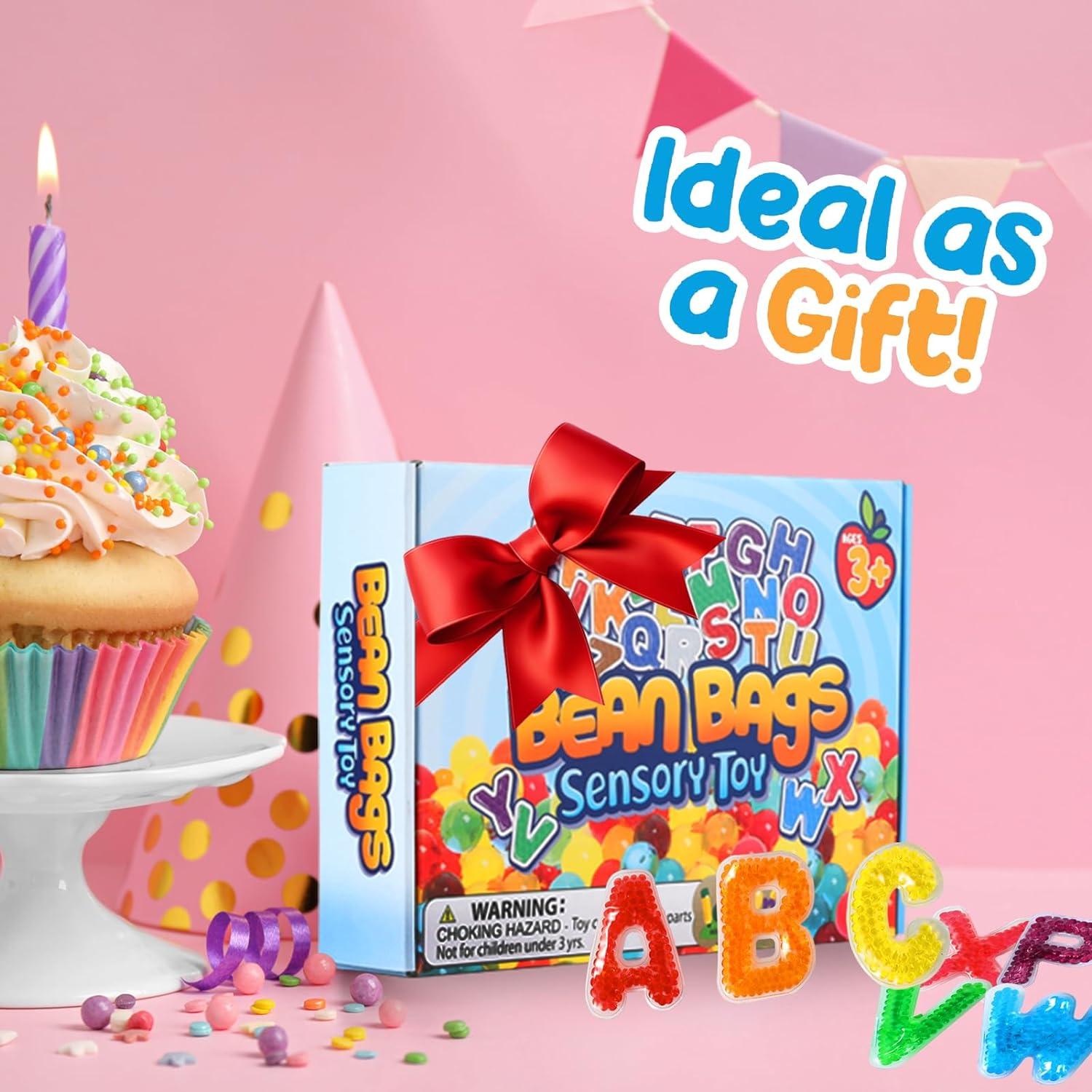 Juguetes Sensoriales Antiestrés LESONG para Autismo - 26 Letras ABC