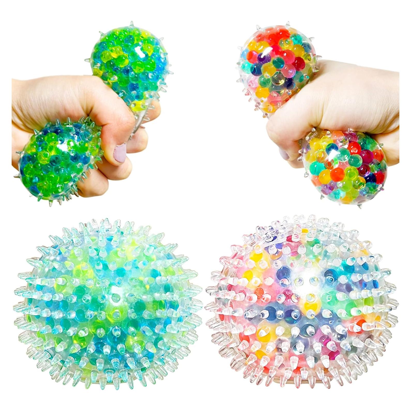 Pelotas Antiestrés Squishy Kawaite - Paquete de 2 Espinosas