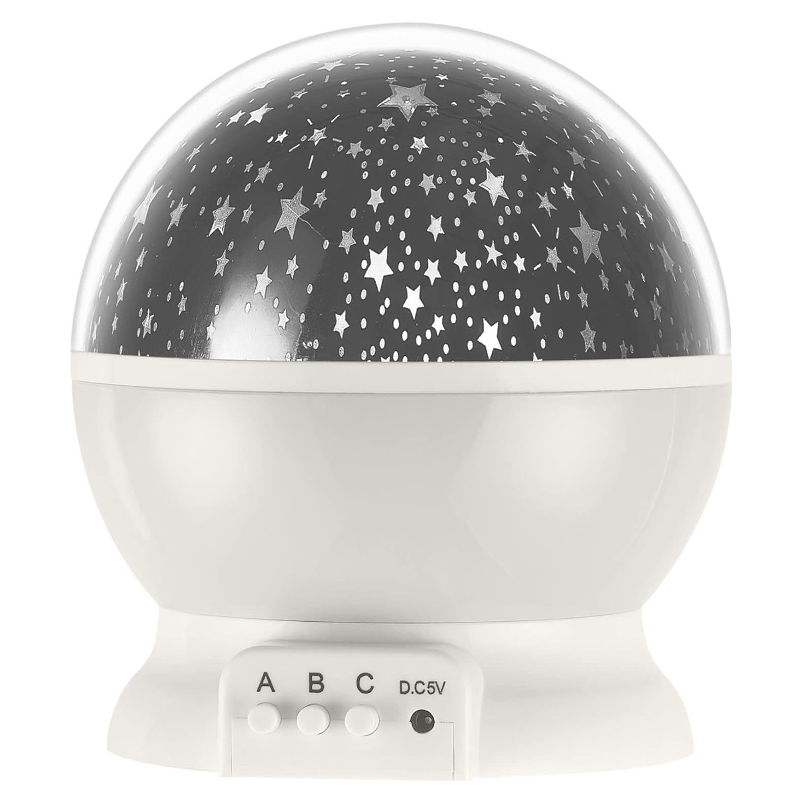 Proyector Espacial LED GLOBE 13766 Luz Nocturna 4 Patrones