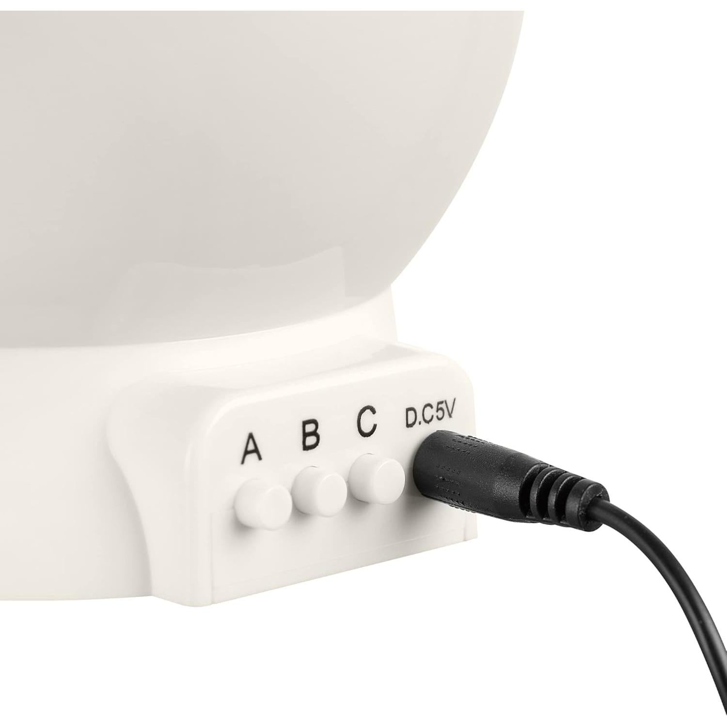 Proyector Espacial LED GLOBE 13766 Luz Nocturna 4 Patrones