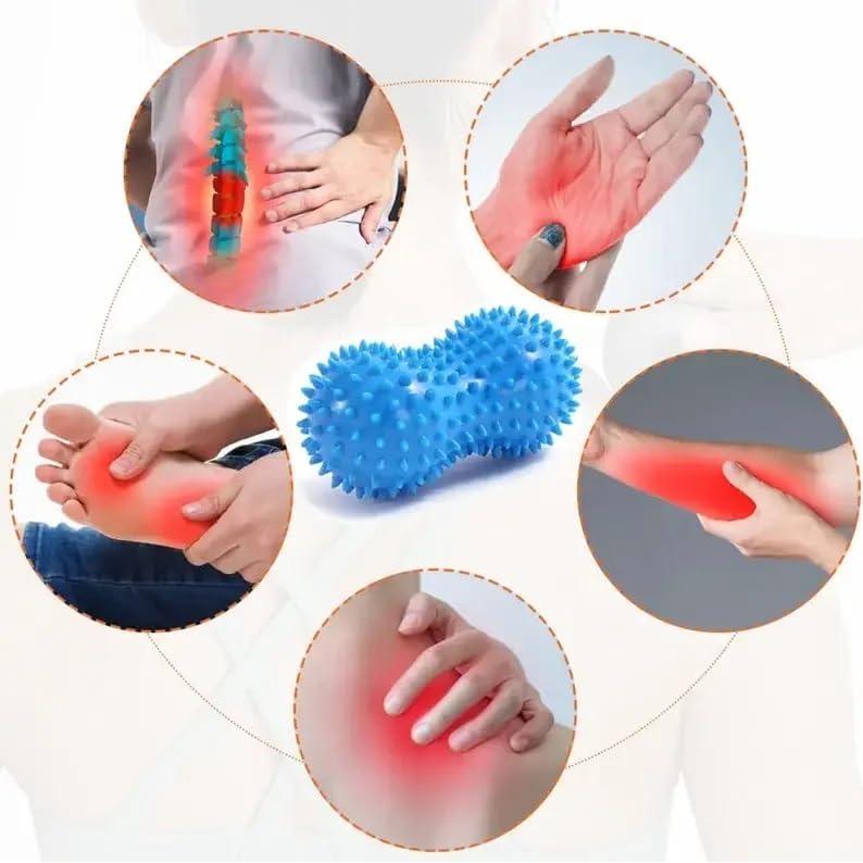 2 Pelotas de Masaje Lacrosse SquEqu para Alivio Muscular