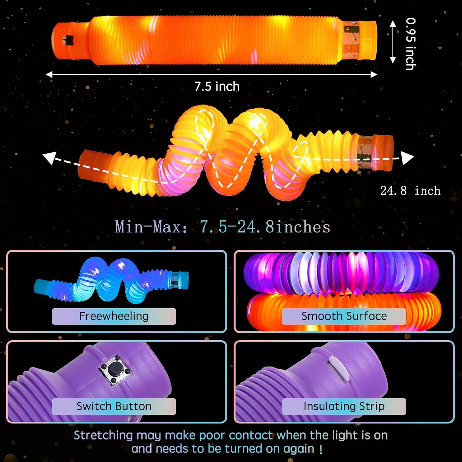 Paquete de 36 Varitas Brillantes LED SUNPROUND para Fiestas