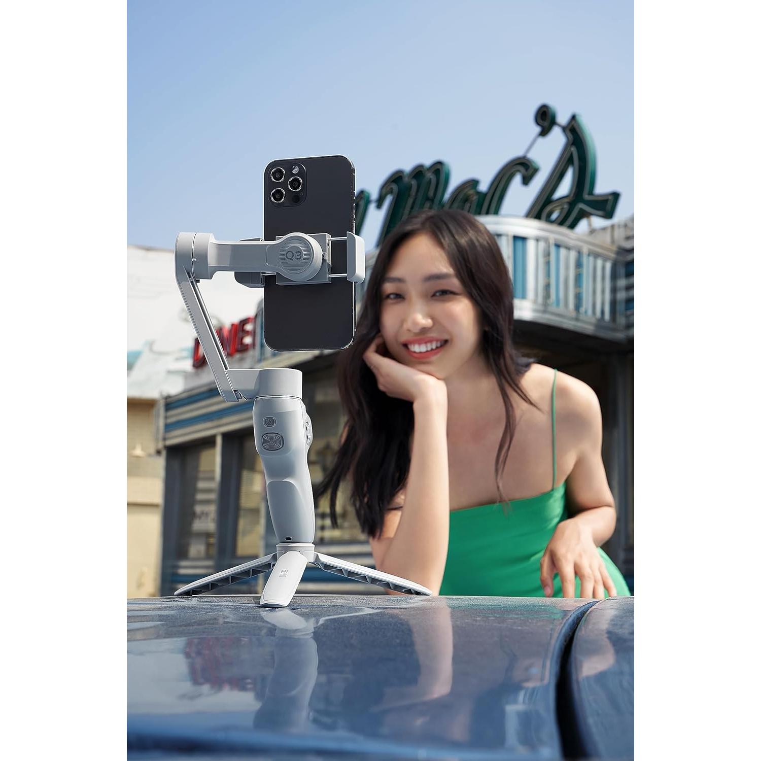 Estabilizador de teléfono Zhiyun Smooth Q3 Combo con luz