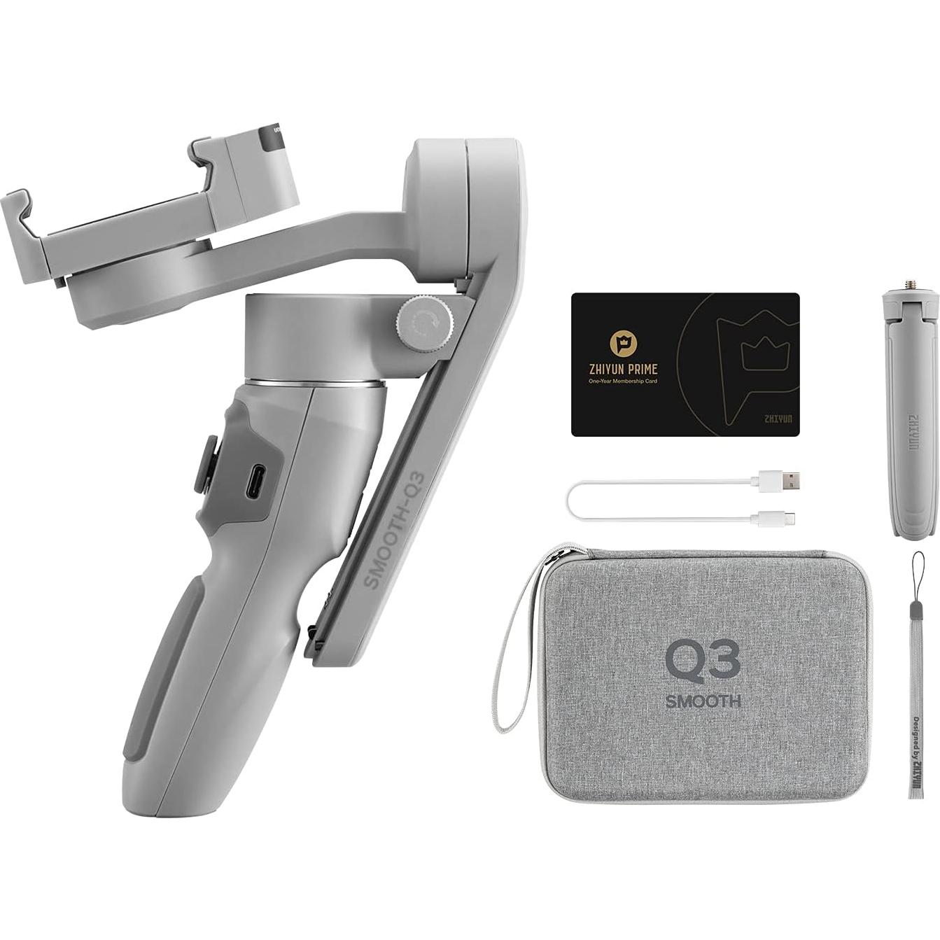 Estabilizador de teléfono Zhiyun Smooth Q3 Combo con luz