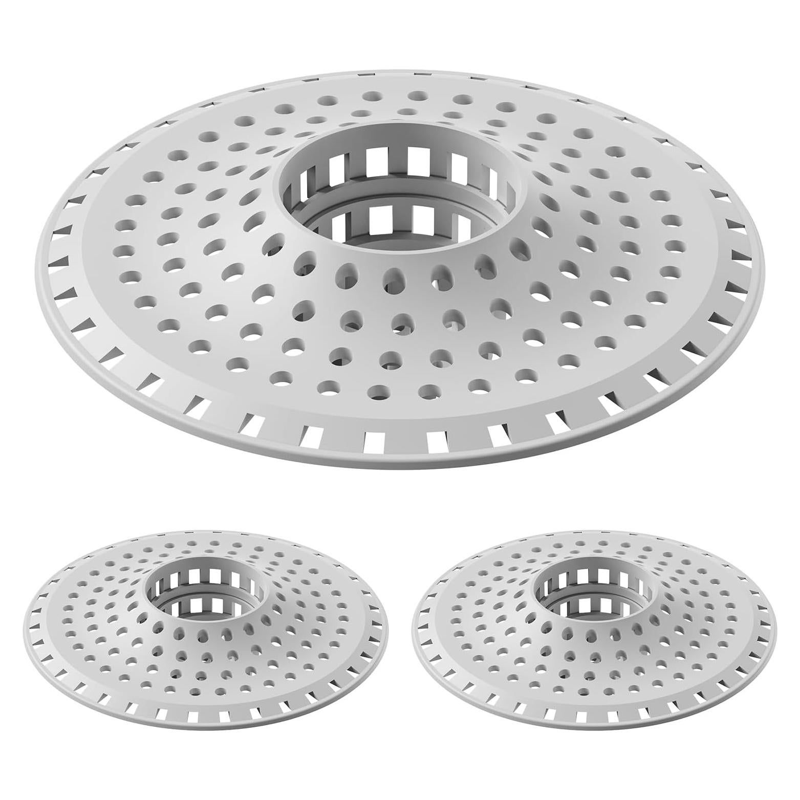 Receptor de Cabello Aluvor 3PCS Silicona Antibloqueo