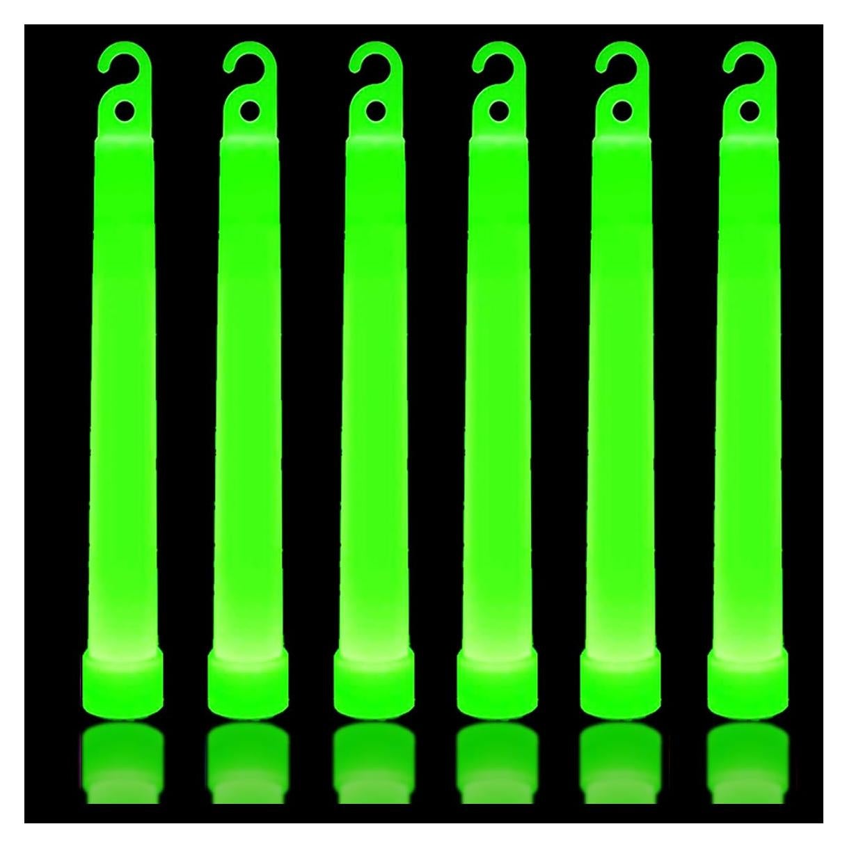 22 Palos de Luz Verde Brillantes GLOW YGB - 12 Horas de Duración