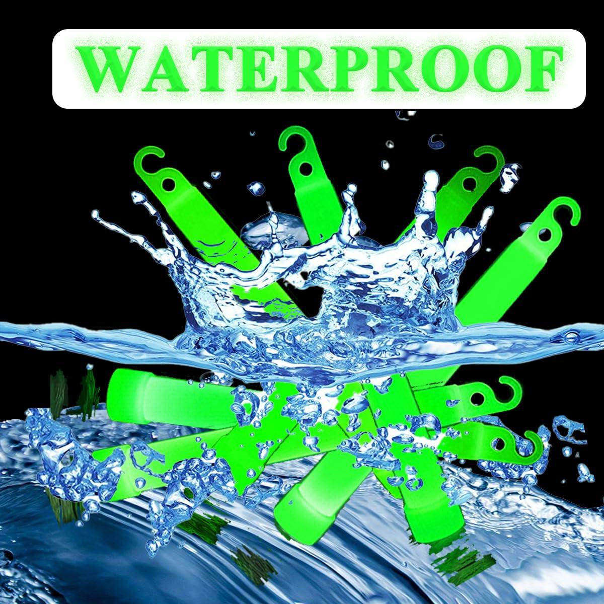 22 Palos de Luz Verde Brillantes GLOW YGB - 12 Horas de Duración