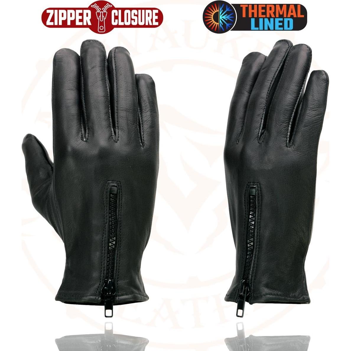 Guantes de Moto de Cuero Térmicos Milwaukee Leather SH226TH