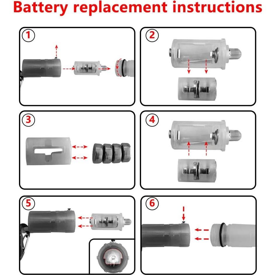 Bastones LED Reutilizables Jowbeam 15.24 cm 10 Colores Fiesta