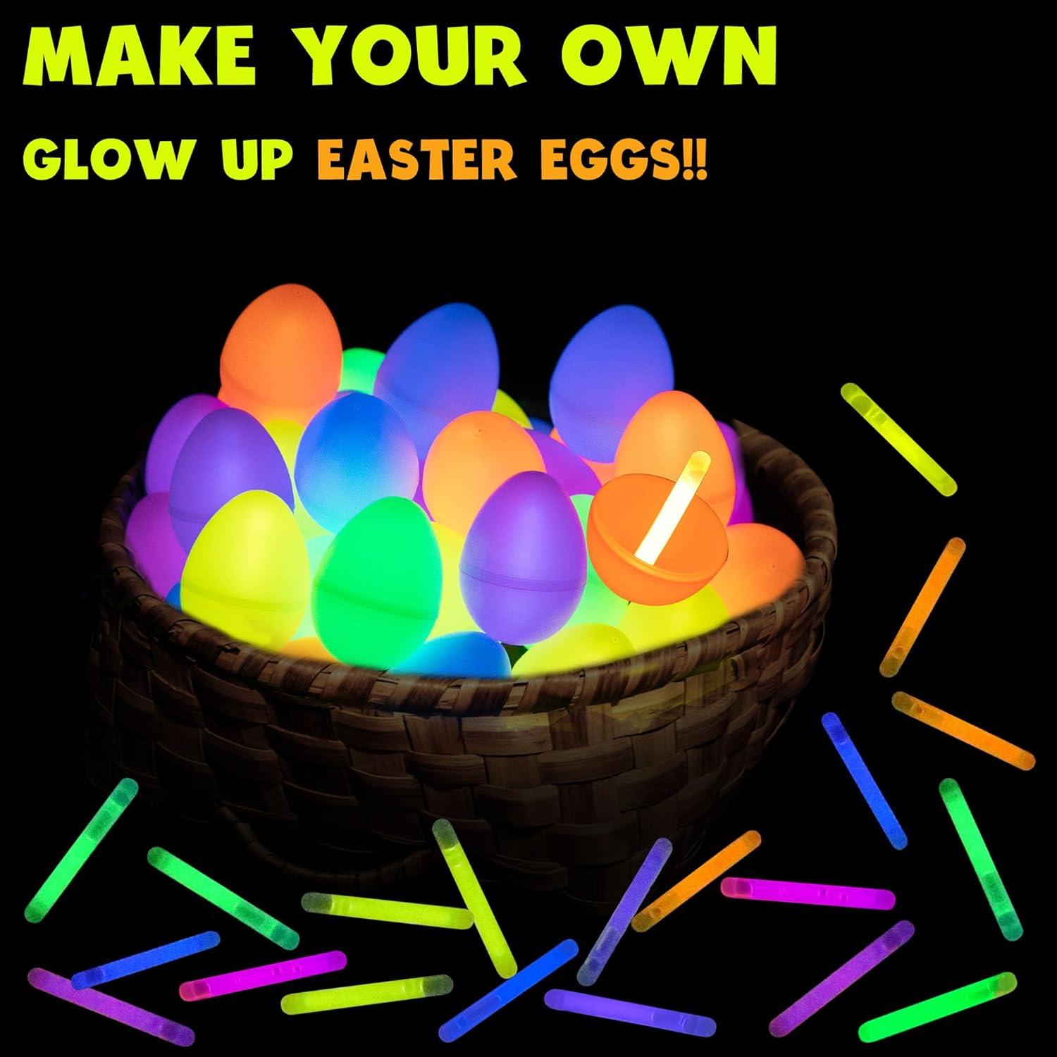 Palitos Brillantes Mini POPGIFTU 120 Pcs 5cm 6 Colores