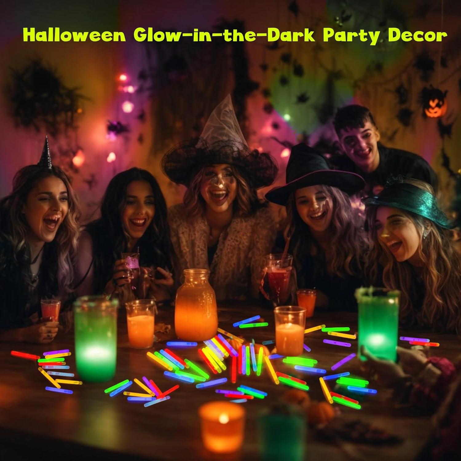 Palitos Brillantes Mini POPGIFTU 120 Pcs 5cm 6 Colores