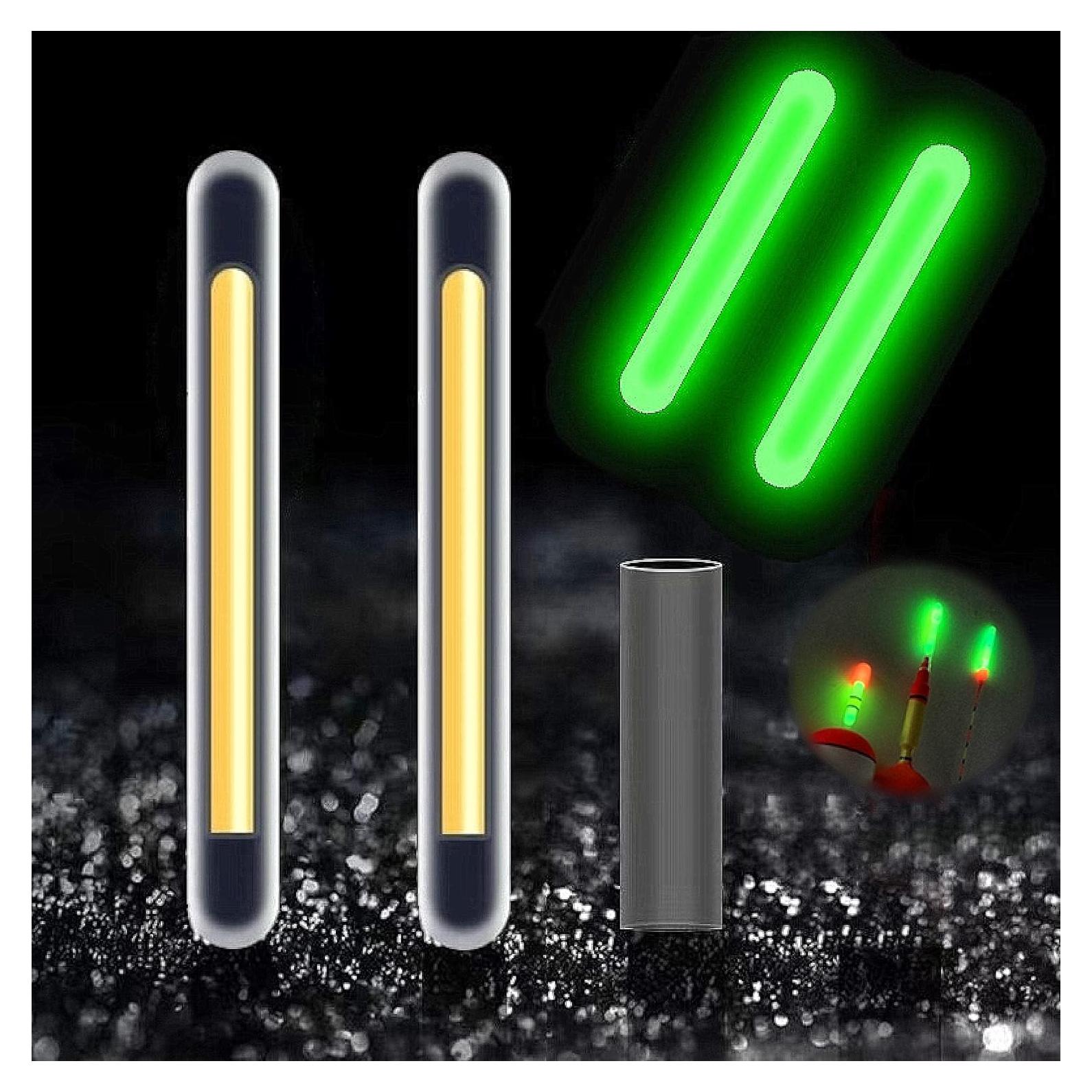 Palos de Luz para Pesca TRZLIFE 100pcs 3.81cm Alta Visibilidad